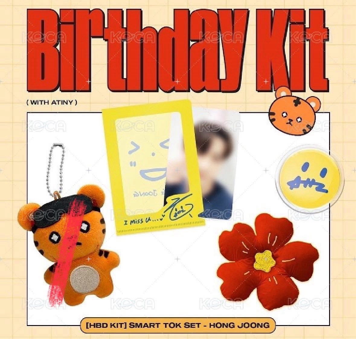 Ateez birthday kit 皆不含娃