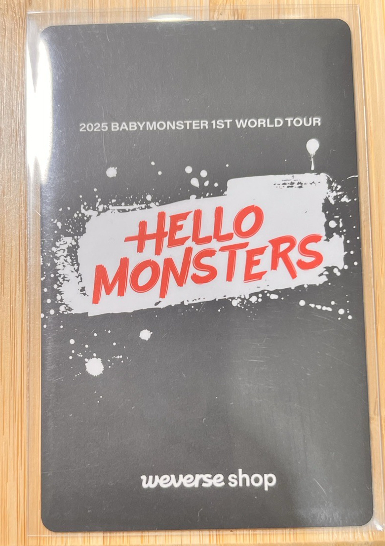 25世巡 wvs 線下 幸運卡 /AHYEON