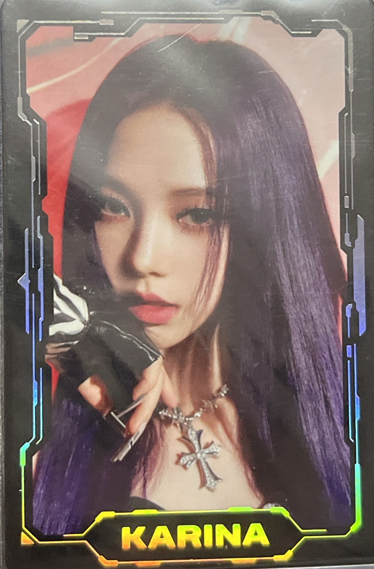 aespa 小卡 特典 專卡