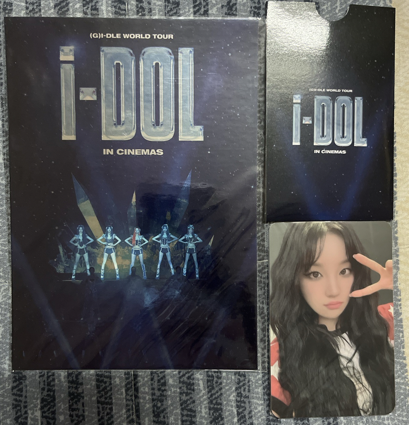 i-dle YUQI 電影卡及明信片特典