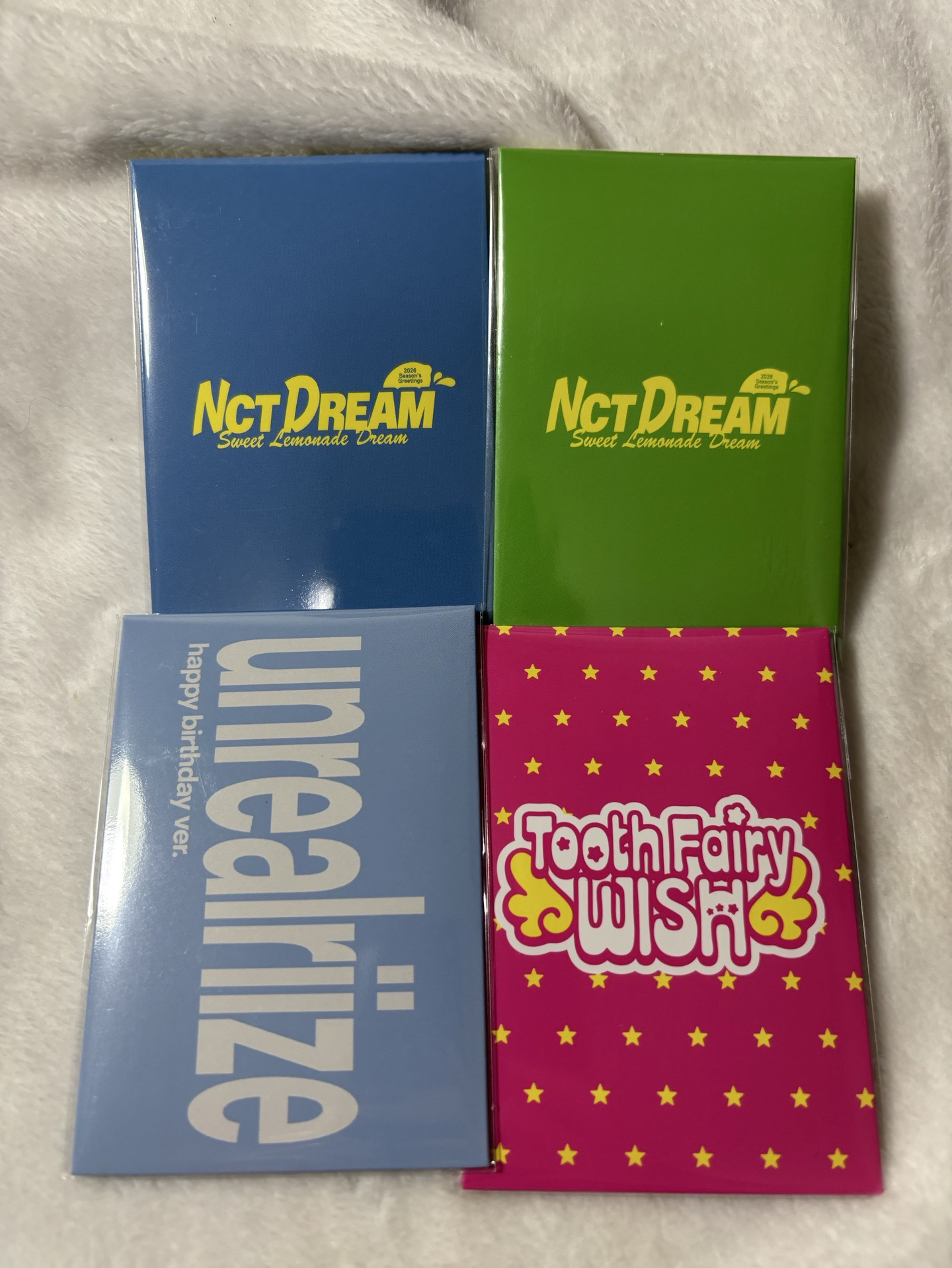 在台現貨/SM年曆未拆卡包 夢 椅 願