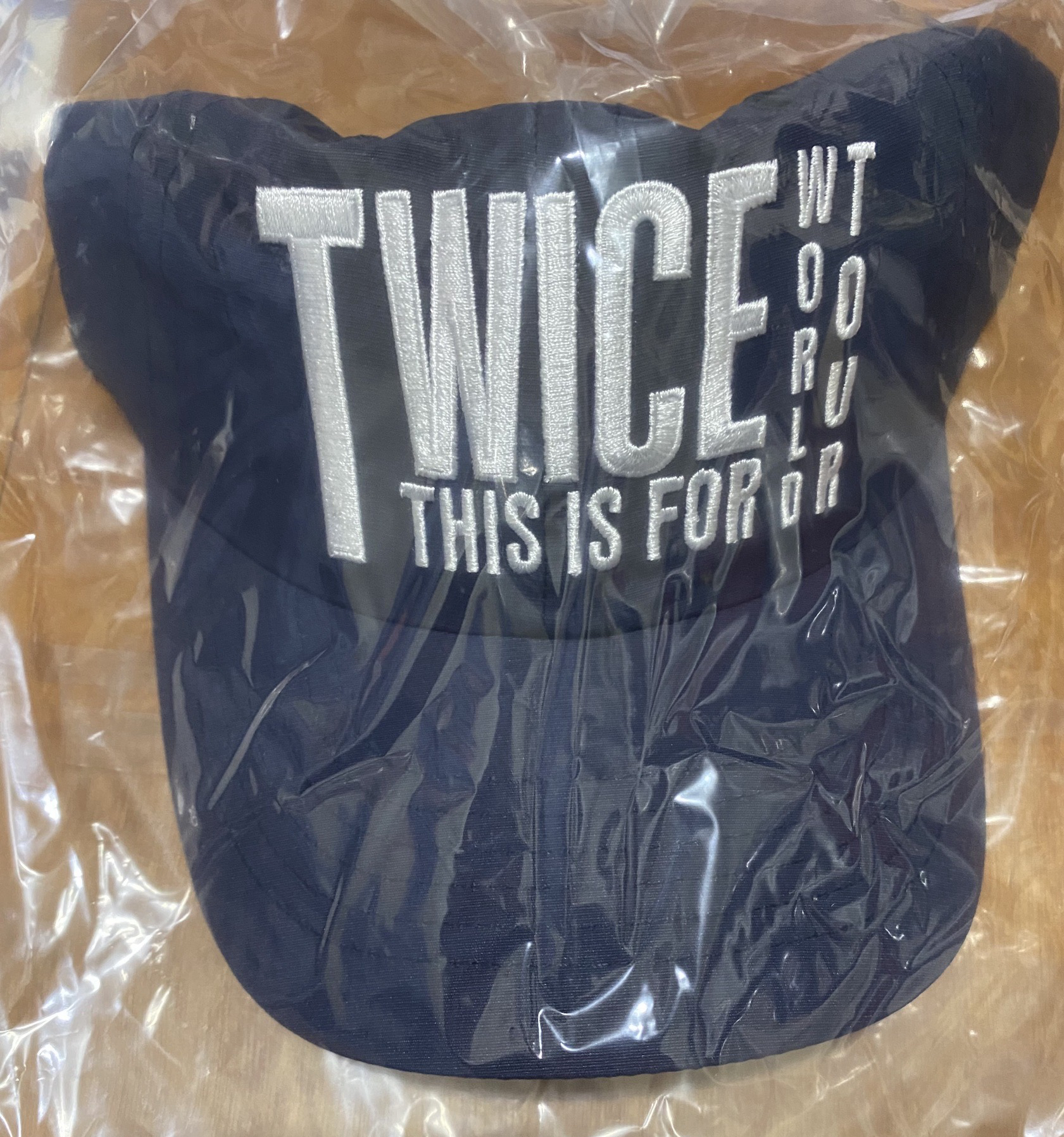 TWICE This is for 台北快閃店 帽子(深藍）