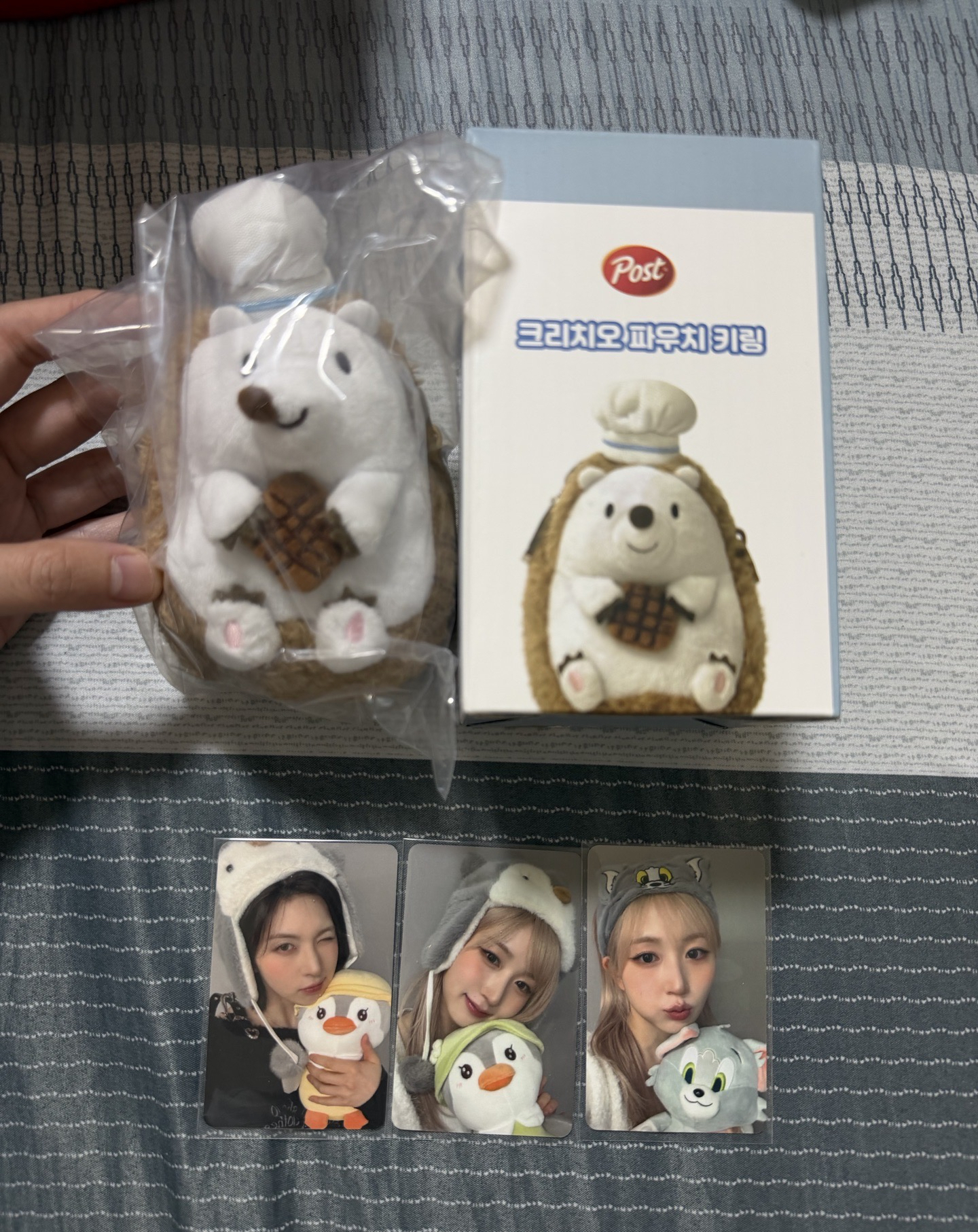 湯姆貓&企鵝嫄裴+嫄代言脆片娃娃