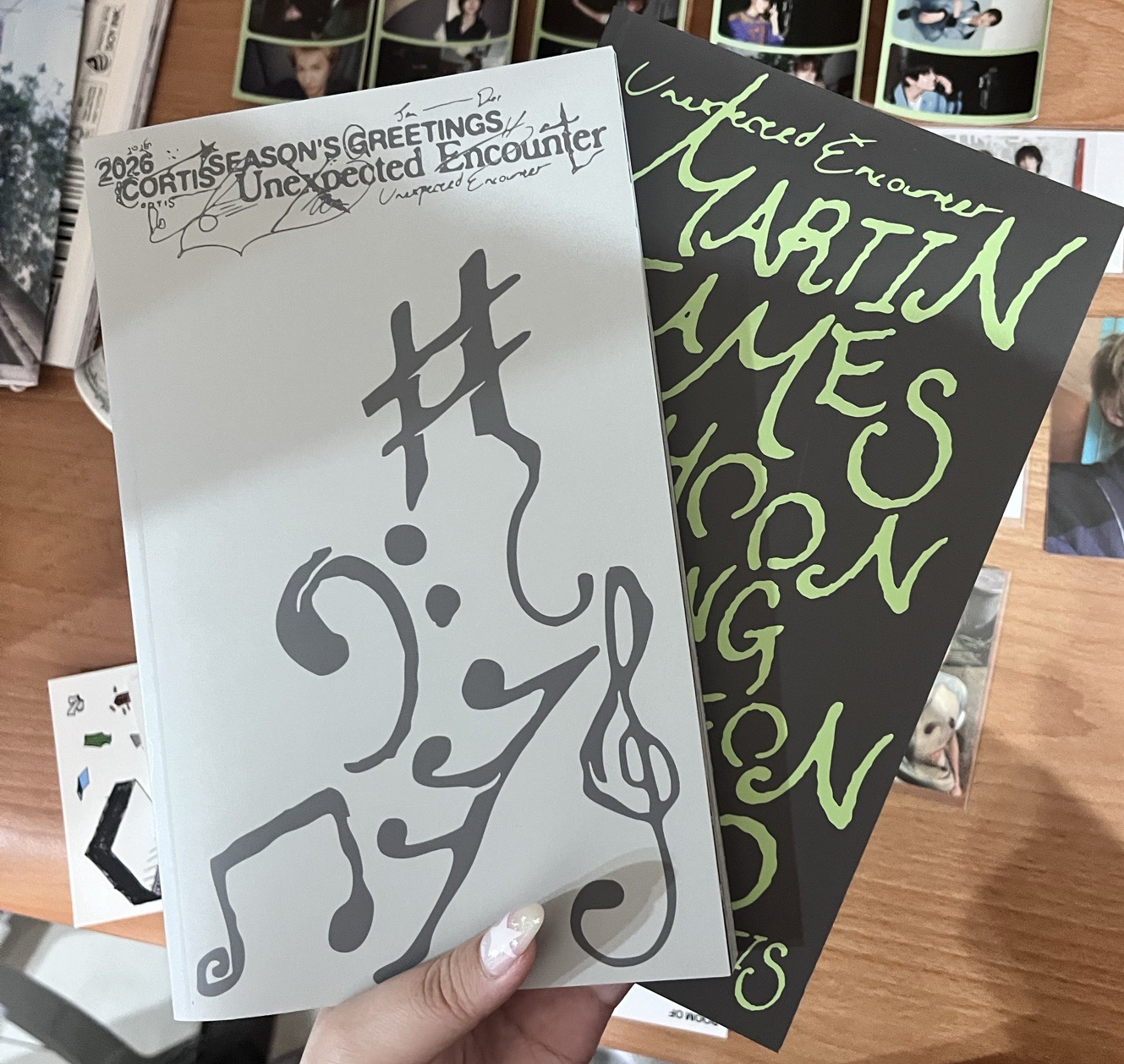 圖上年歷裡的各種東東+那兩本