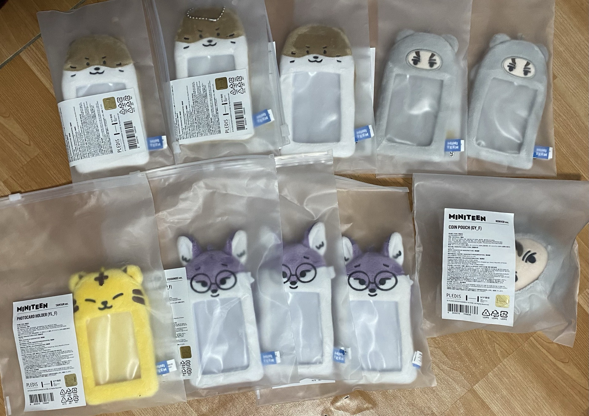 Miniteen 卡套 零錢包 nonver foxdungee tamtam chandalee