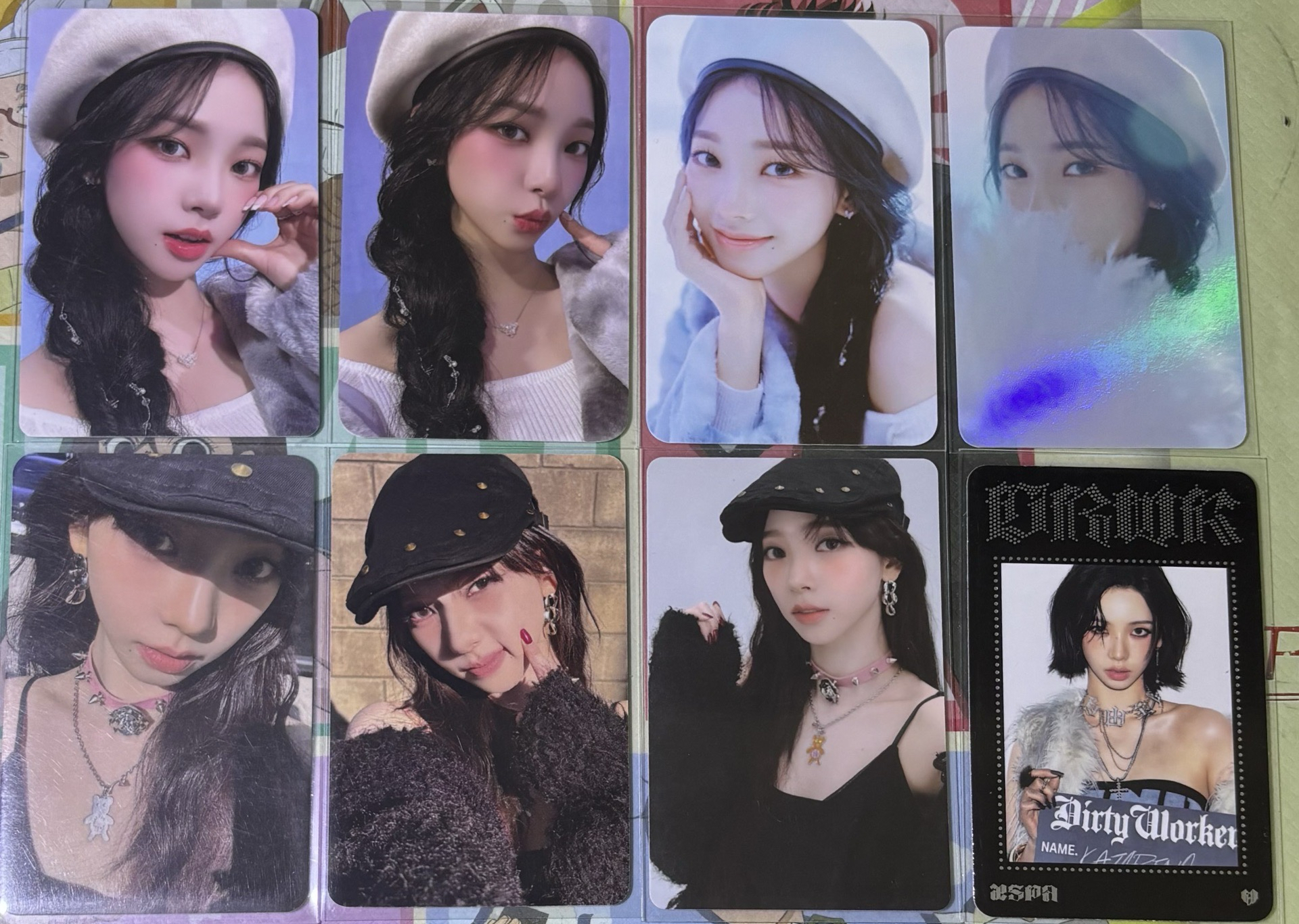 Karina獨家藍紫白棕黑色系小盤🫴