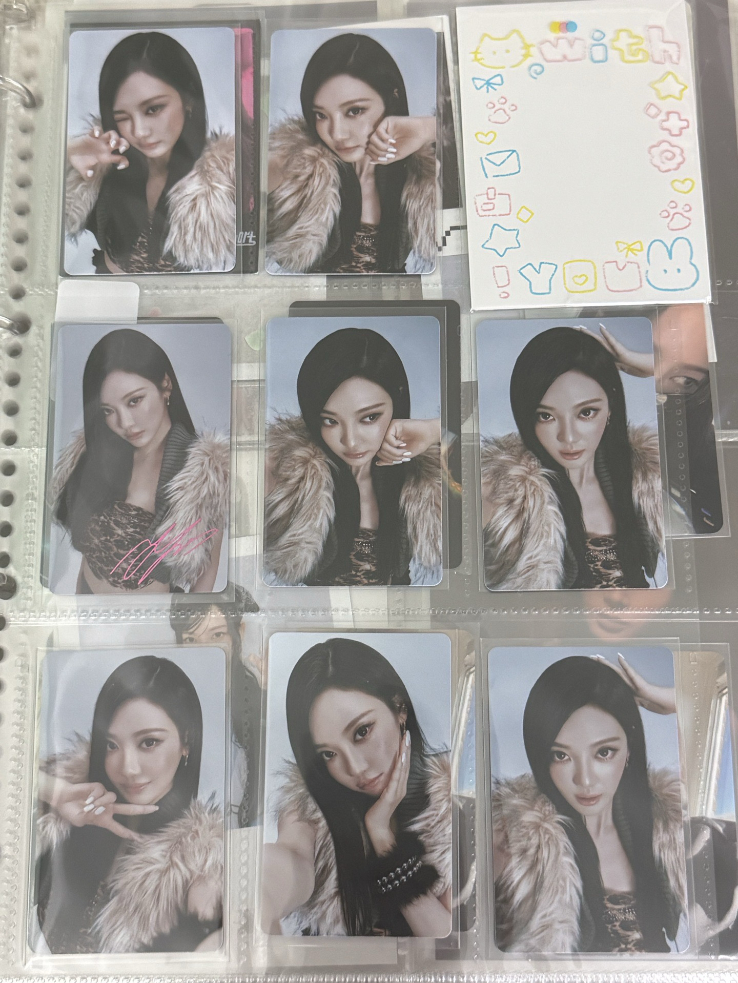 日巡 寧隨機卡一套含印簽 多送一張重複卡