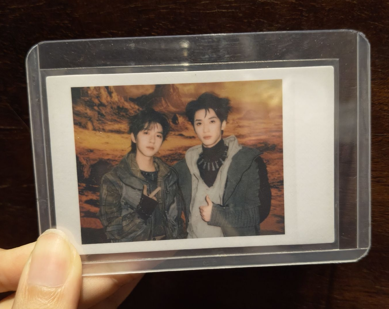 嚴浩翔賀峻霖 秋日記憶67拍立得