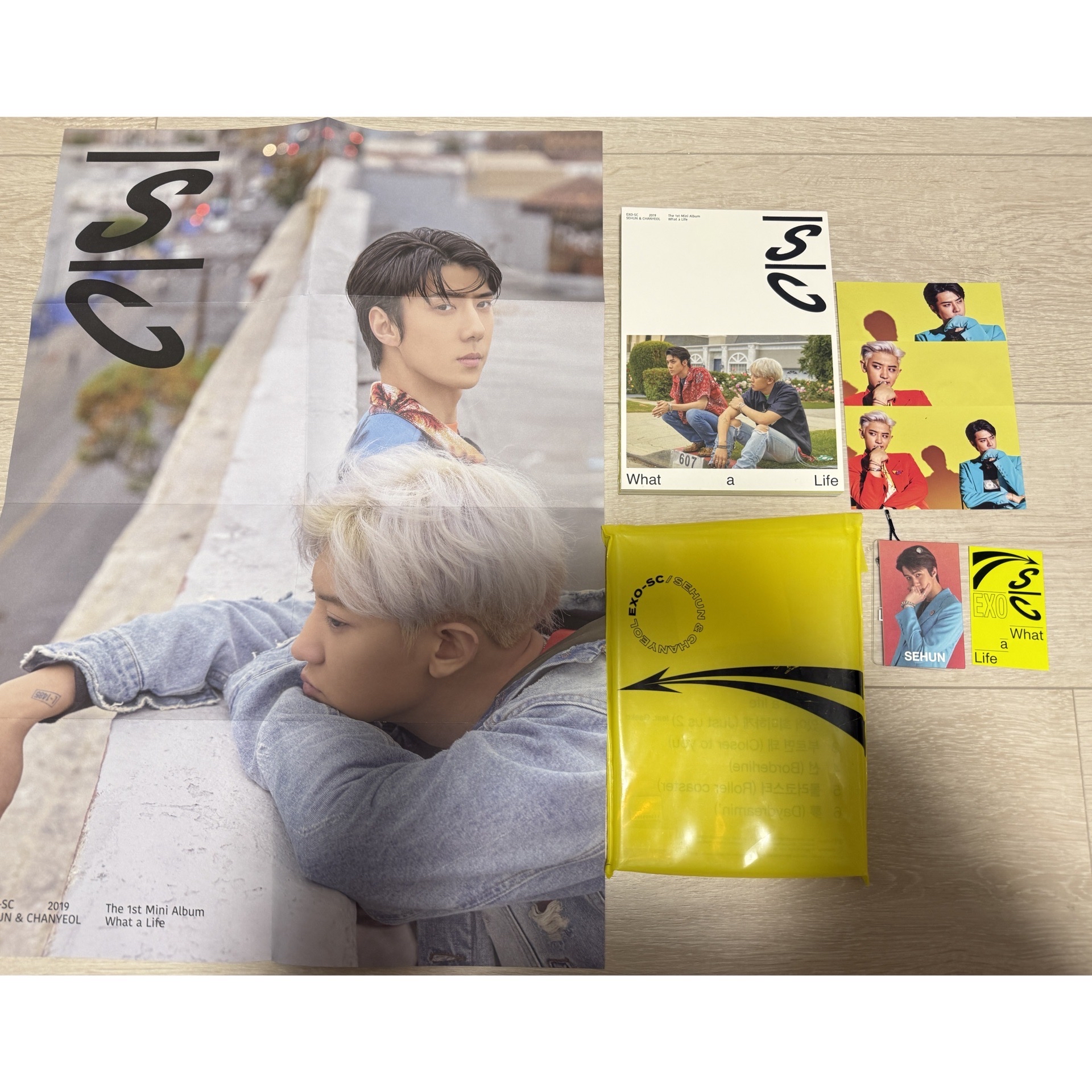 EXO-SC What a life空專（世勳燦烈雙人版海報）