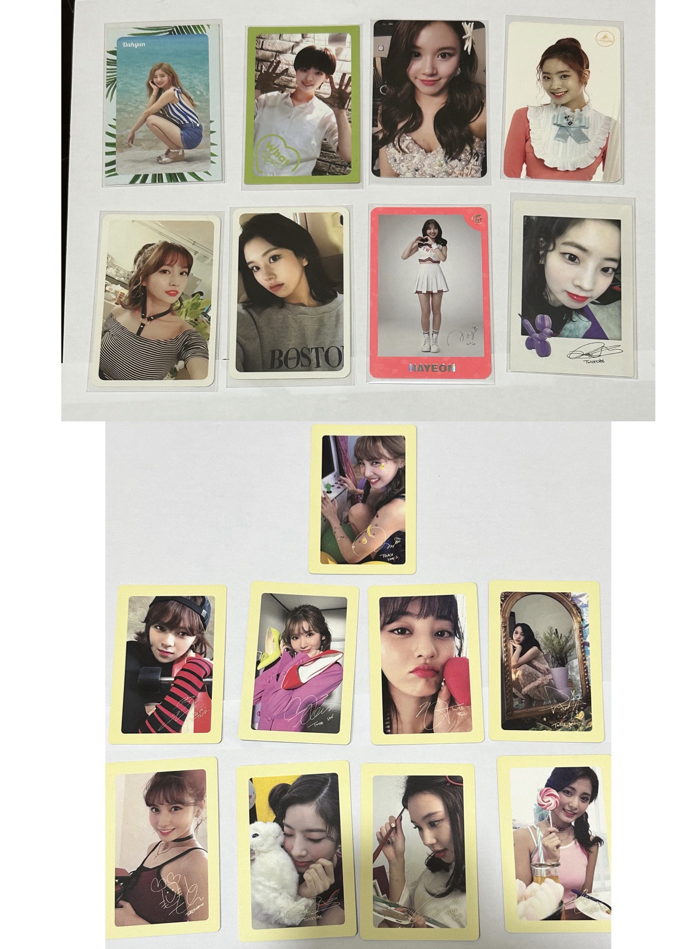 TWICE 空專 小卡 預售禮