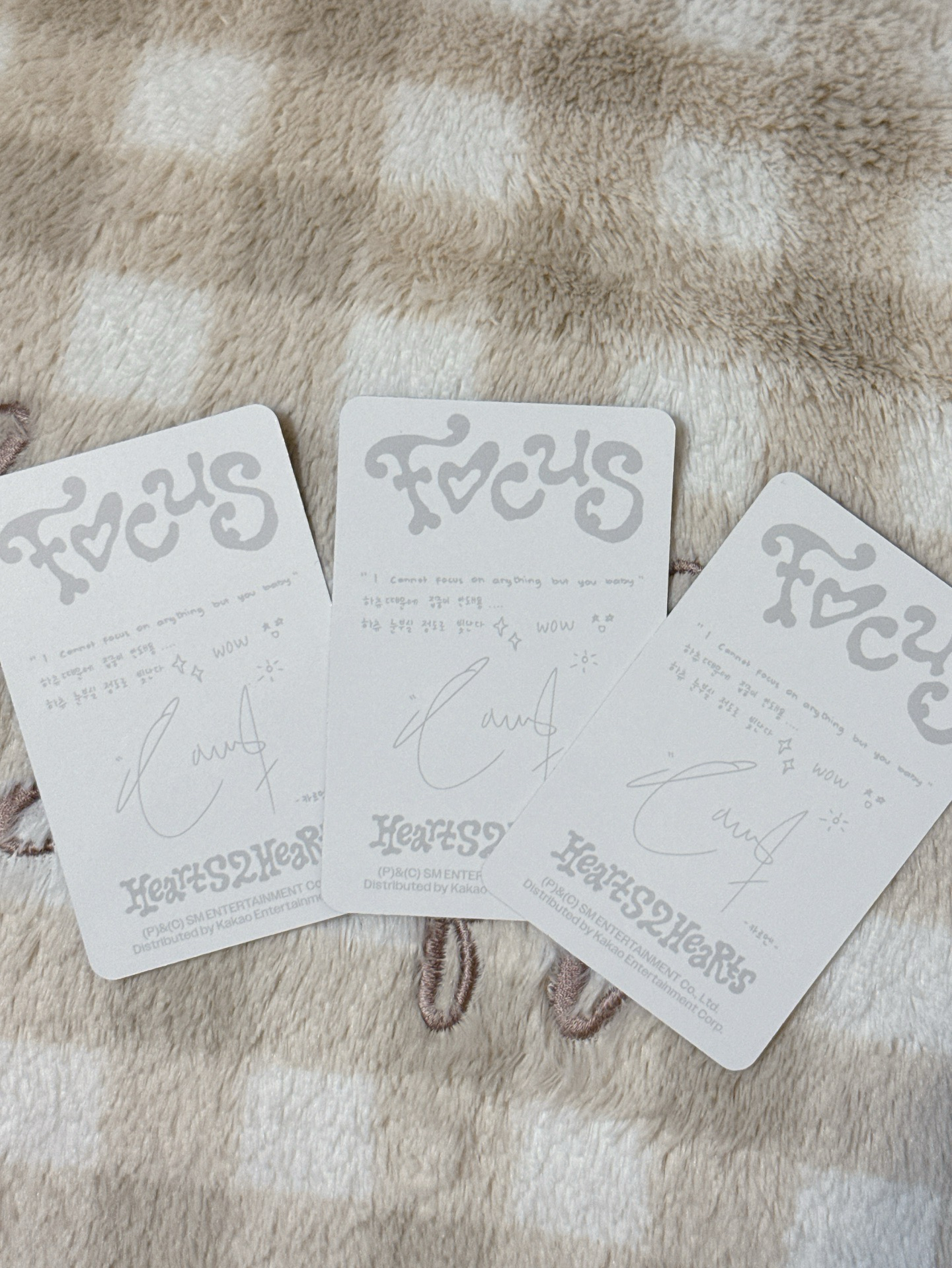 Focus 專輯卡 PB ver.（Carmen）