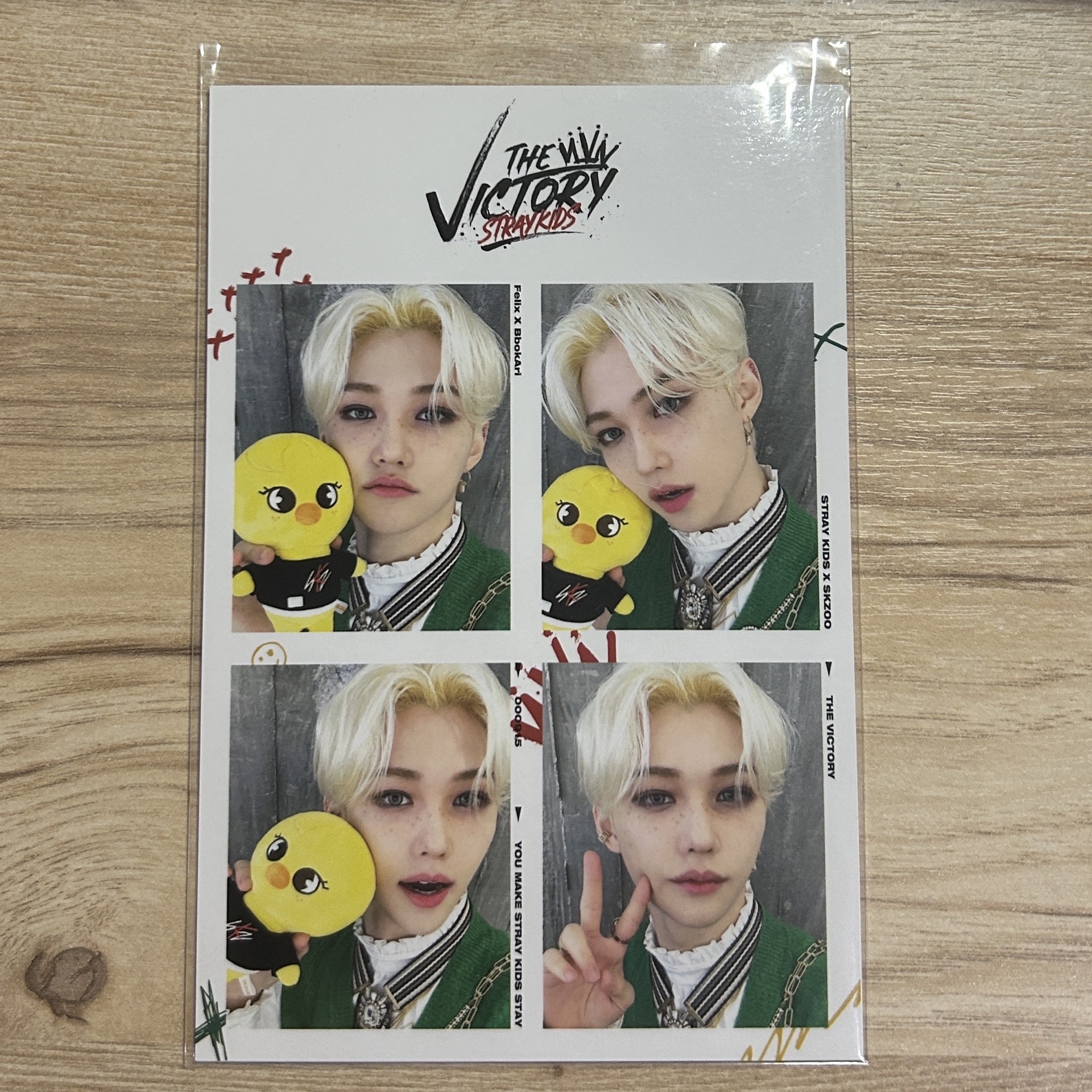Stray Kids SKZ THE VICTORY 四格照片 Felix