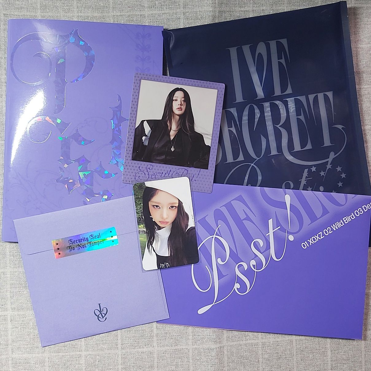 已拆專 員拍立得 怜專卡 SECRET 專輯 Past! ver.