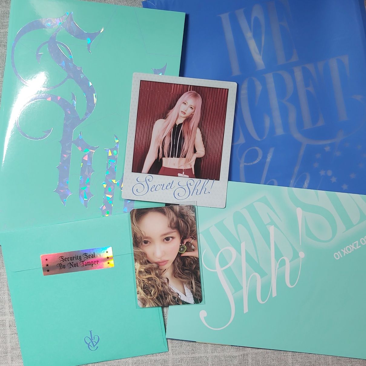 已拆專 栗拍立得 秋專卡 SECRET 專輯 Shh! ver.