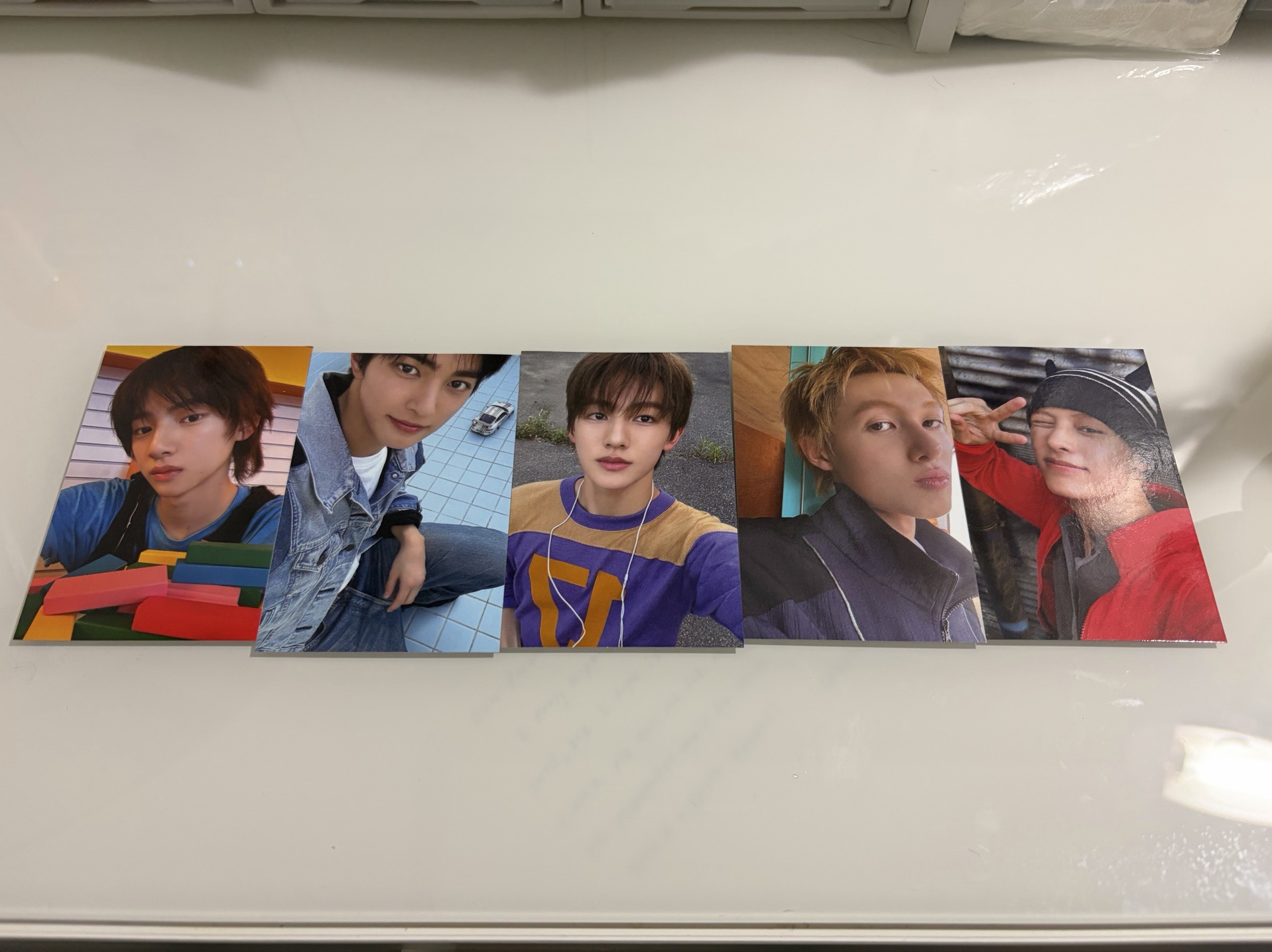 Cortis 年曆 （已拆無QR積木）+WVS特典小卡+紙膠帶