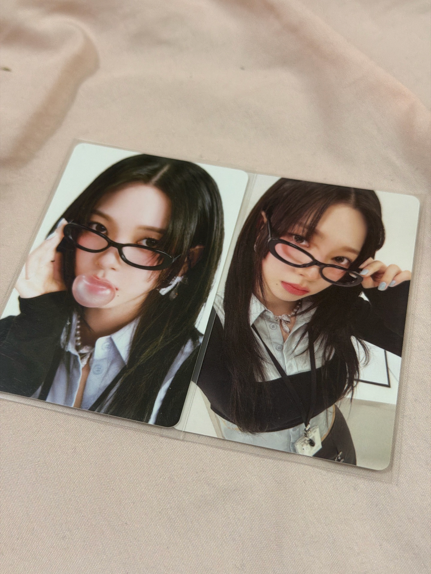 看起來呆呆的兩張一起