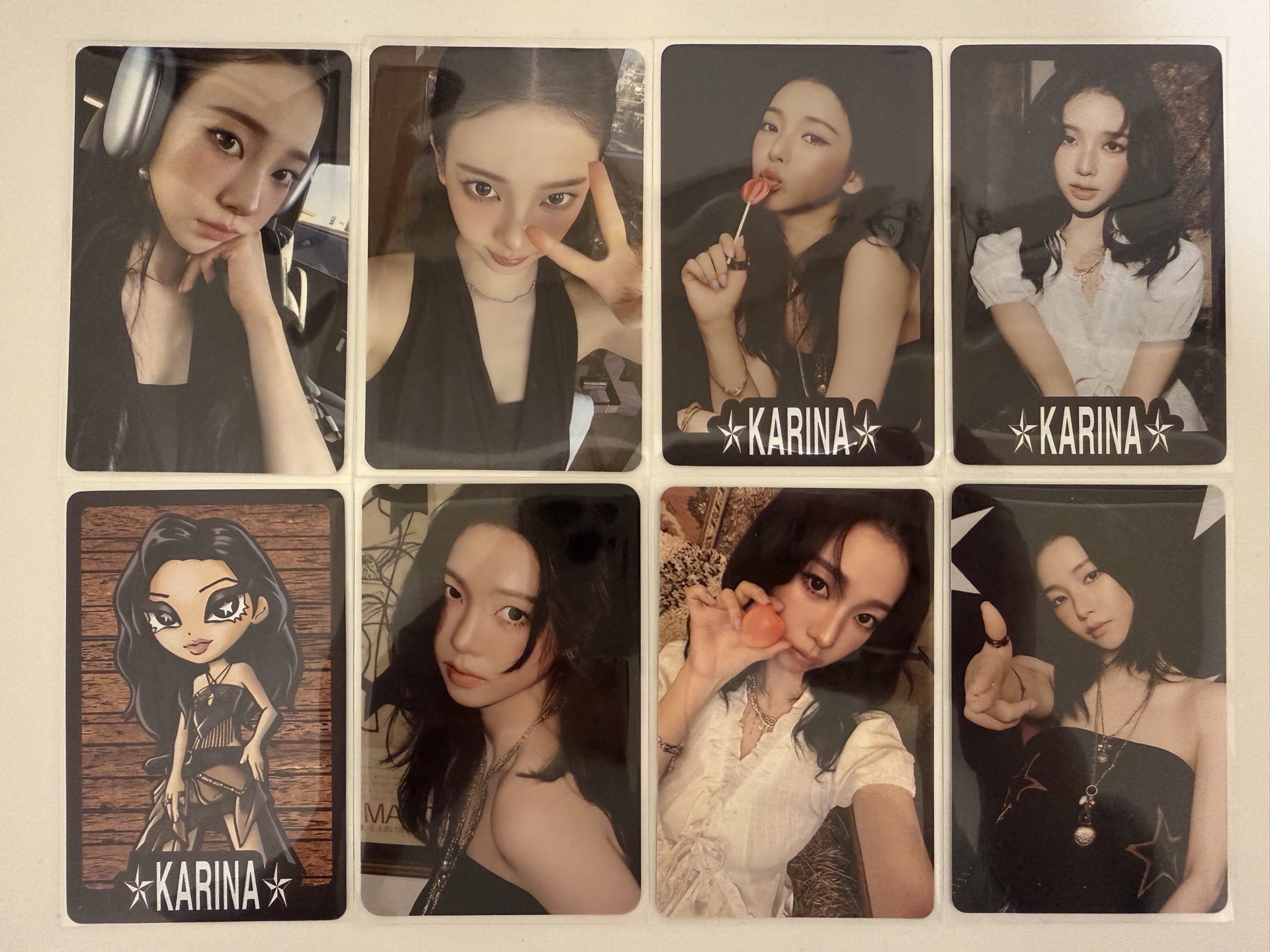 aespa | 2026年曆 固配官拍+K4特典卡(柚）8張不拆