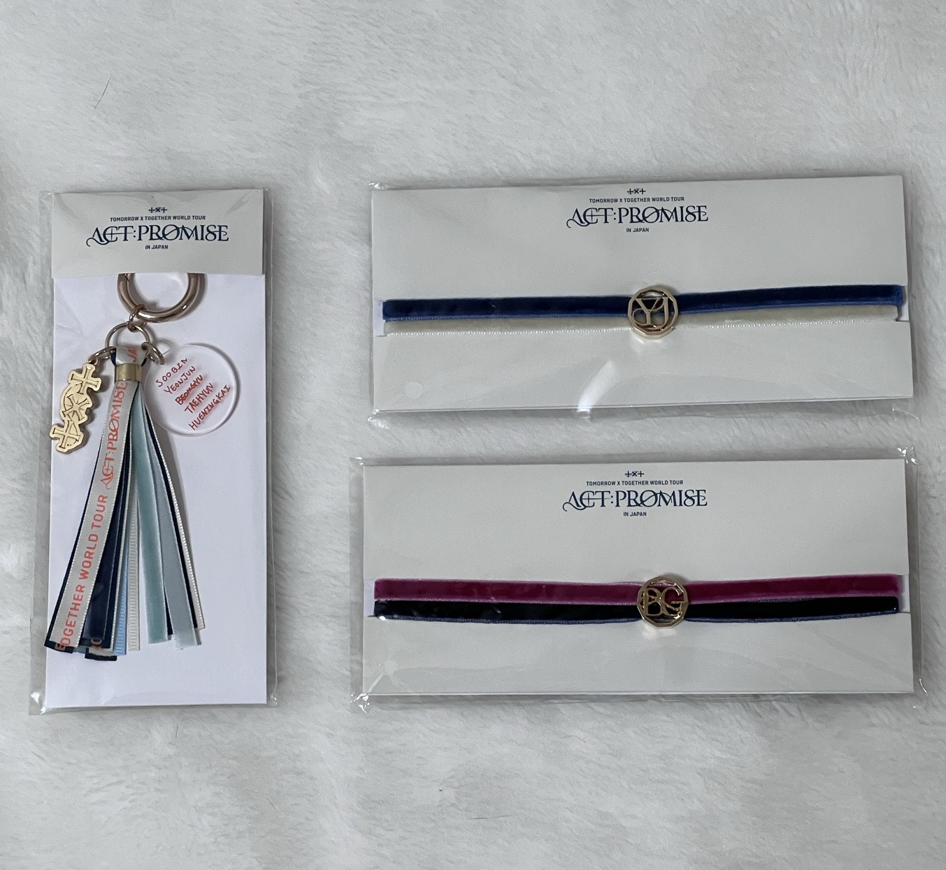 TXT PROMISE日巡 場周鑰匙圈 手鏈含卡