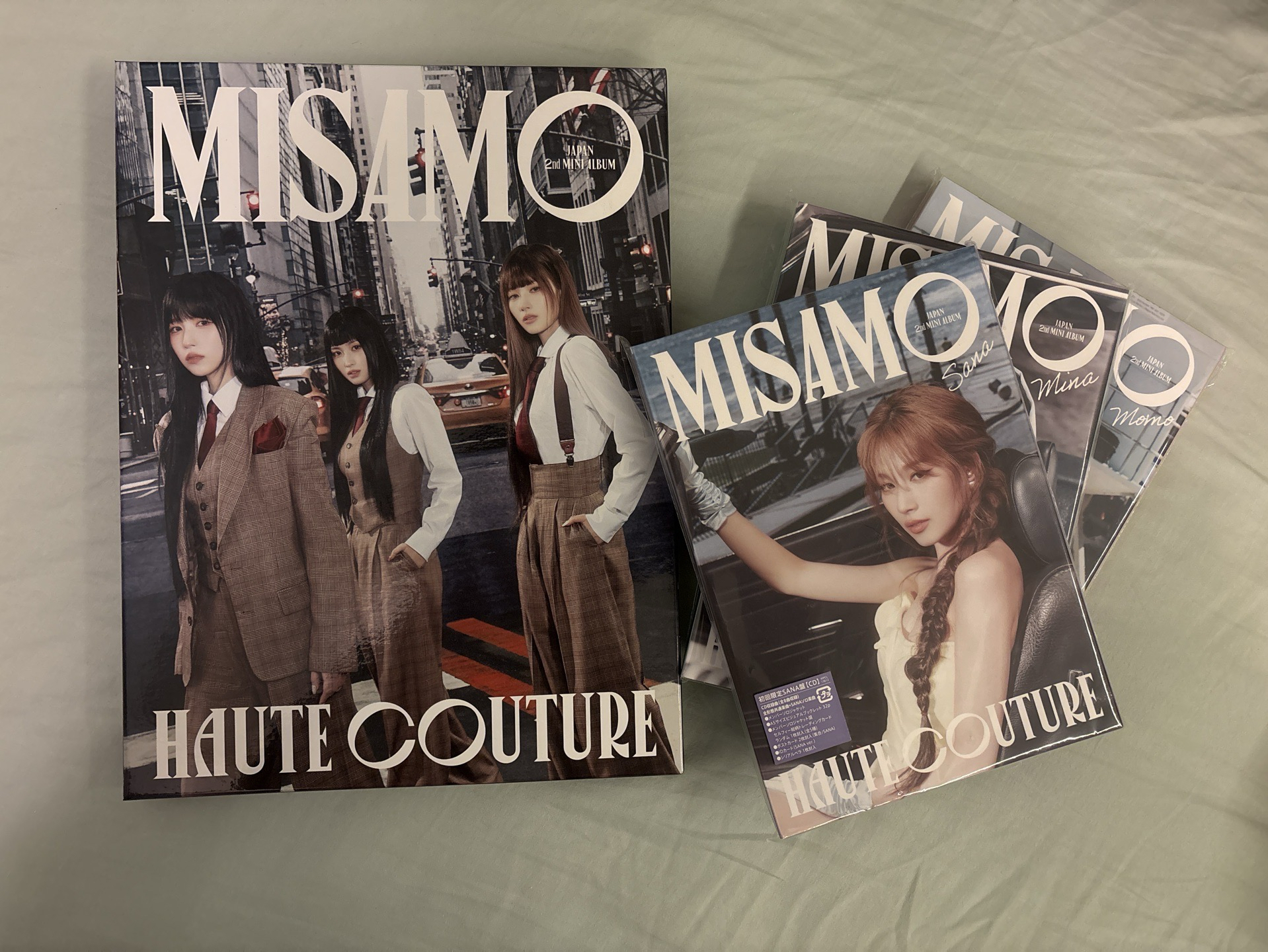 TWICE MISAMO Haute Couture 初回限定加單封套組