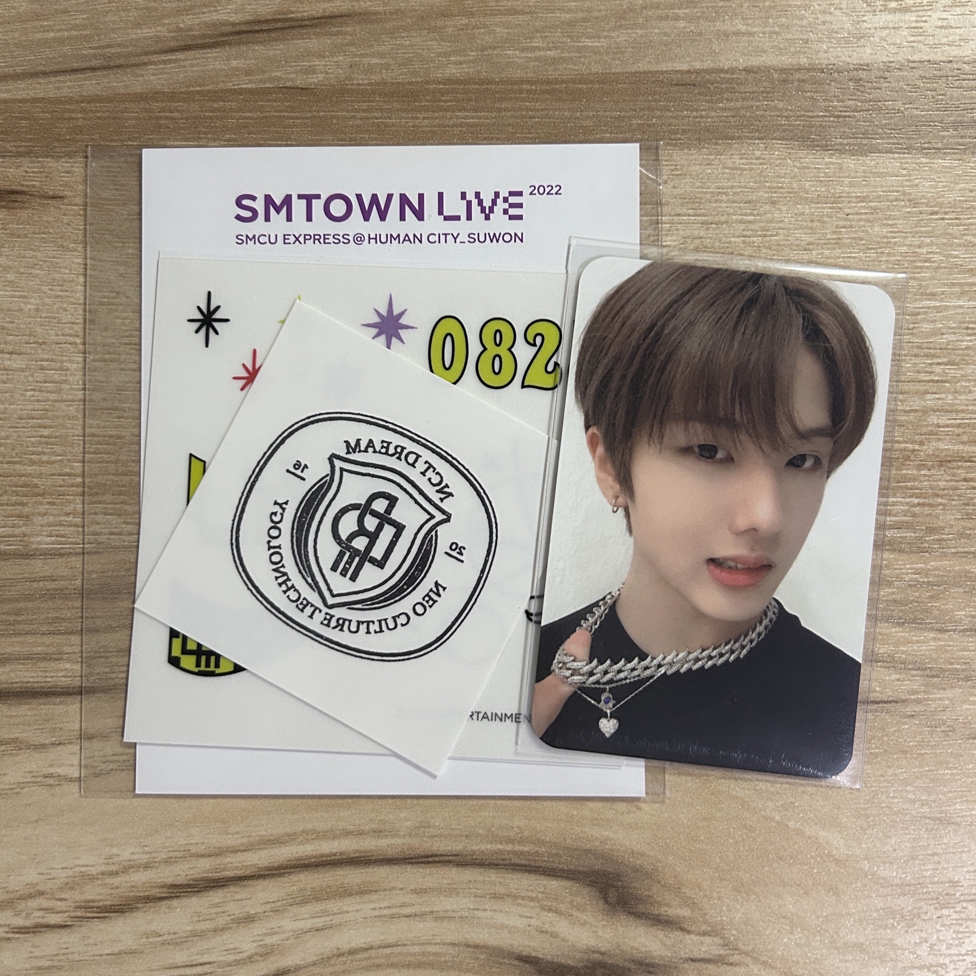 NCT 志晟 紋身貼紙小卡組