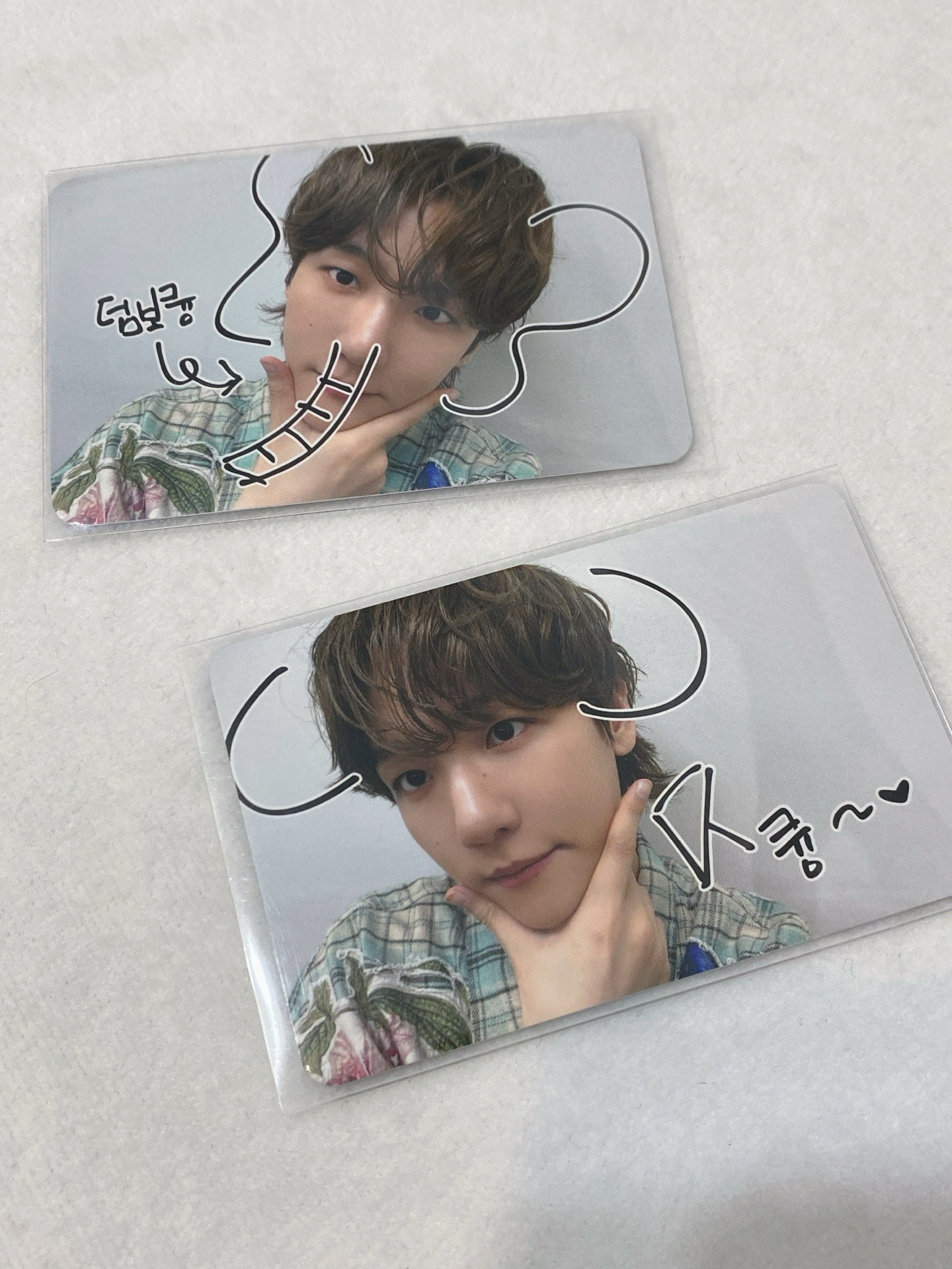 EXO BAEKHYUN 伯賢bolo5 簽售卡