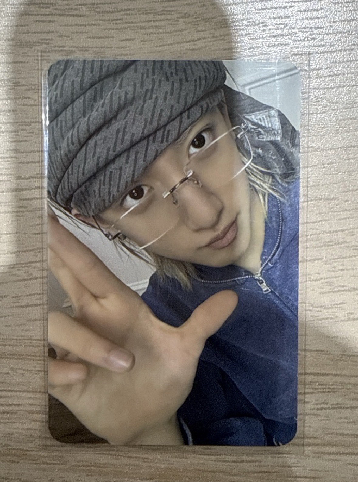 迷你一 sw 2.0 簽售卡 眼鏡 woojin