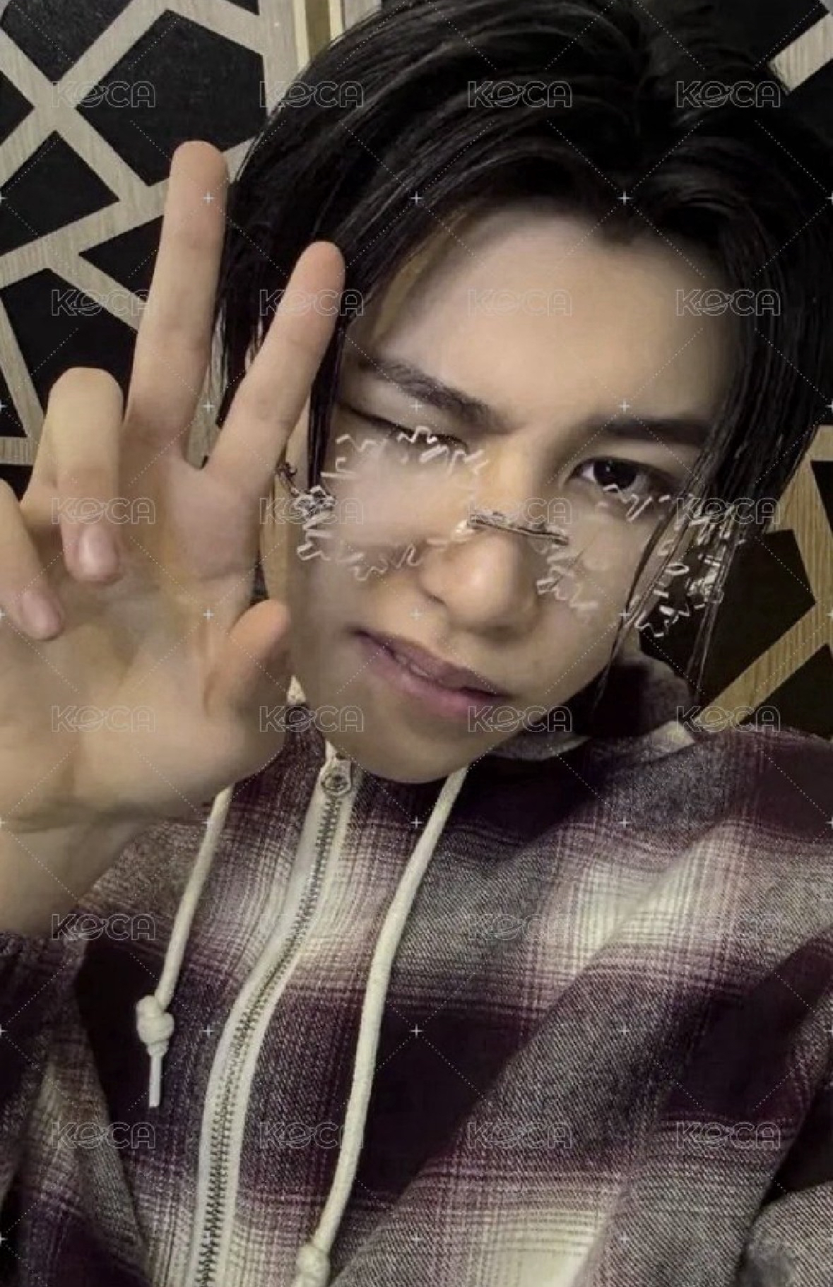 迷你一 sw 2.0 簽售卡 眼鏡 路易