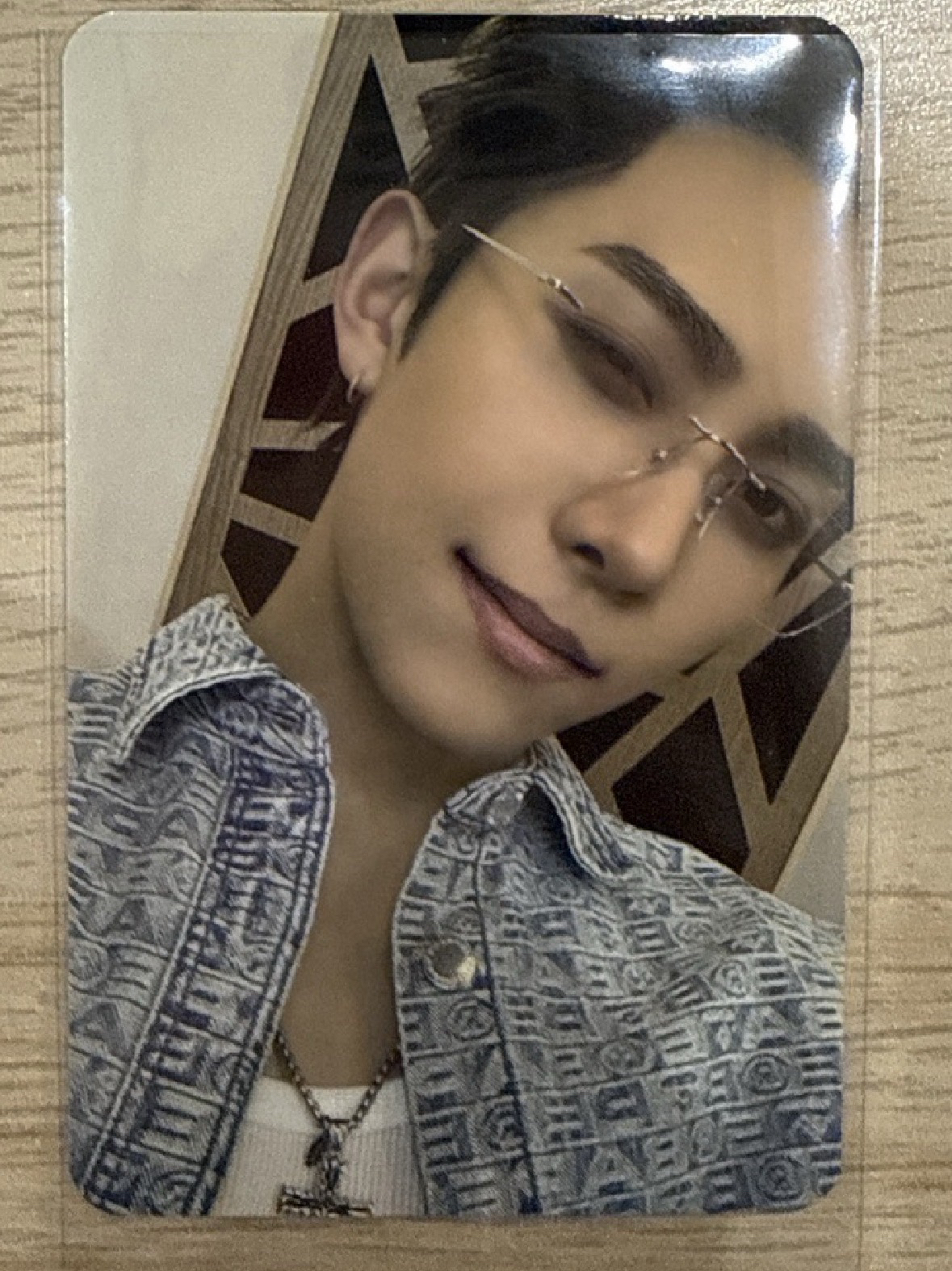 迷你一 sw 2.0 簽售卡 眼鏡 金栗