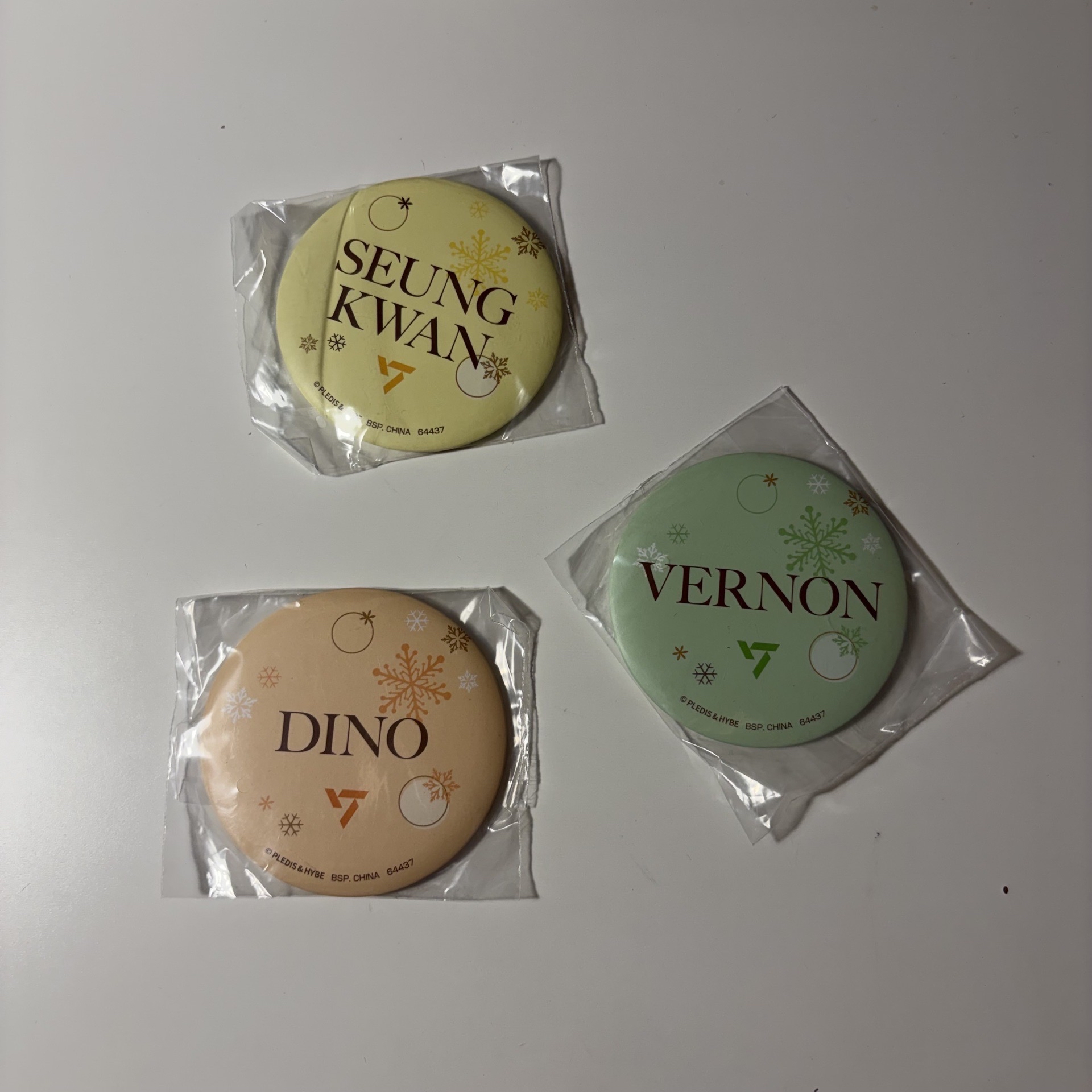 SVT 冬日系列一番賞磁鐵