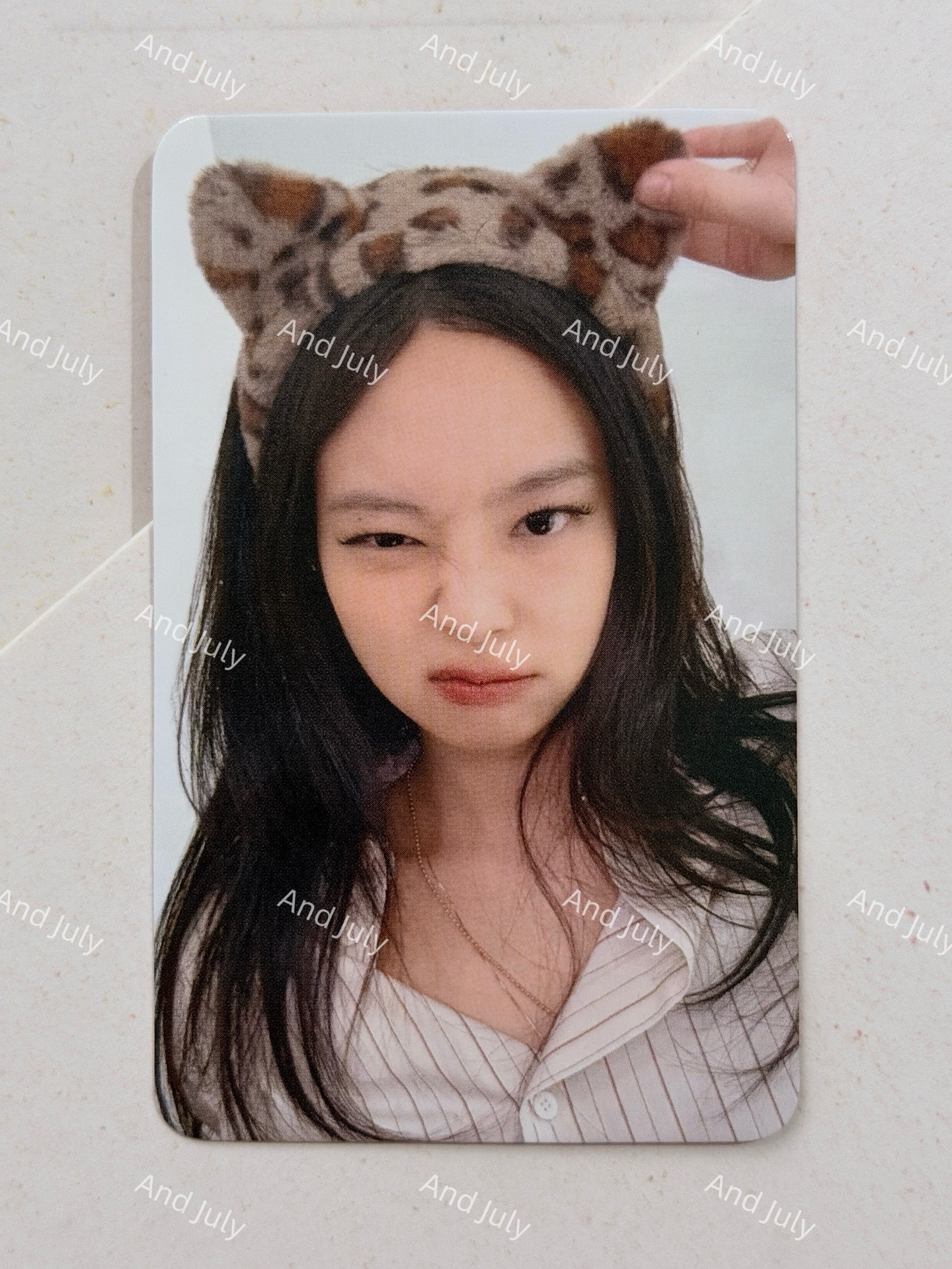 JENNIE Ruby JU幸運卡