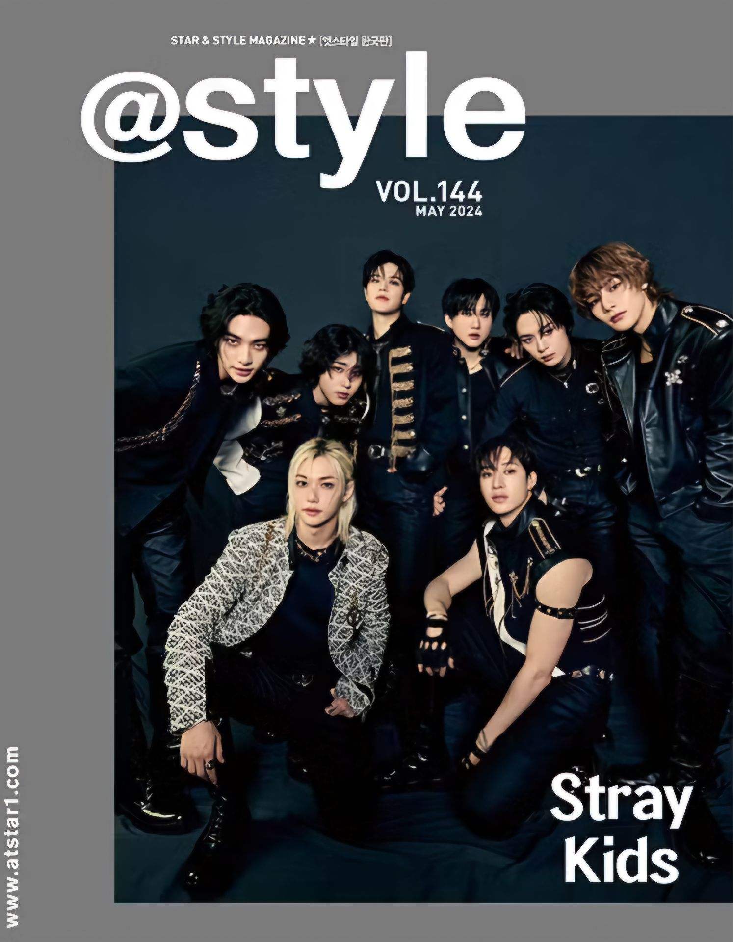 Stray Kids @style 2024年 5月號雜誌