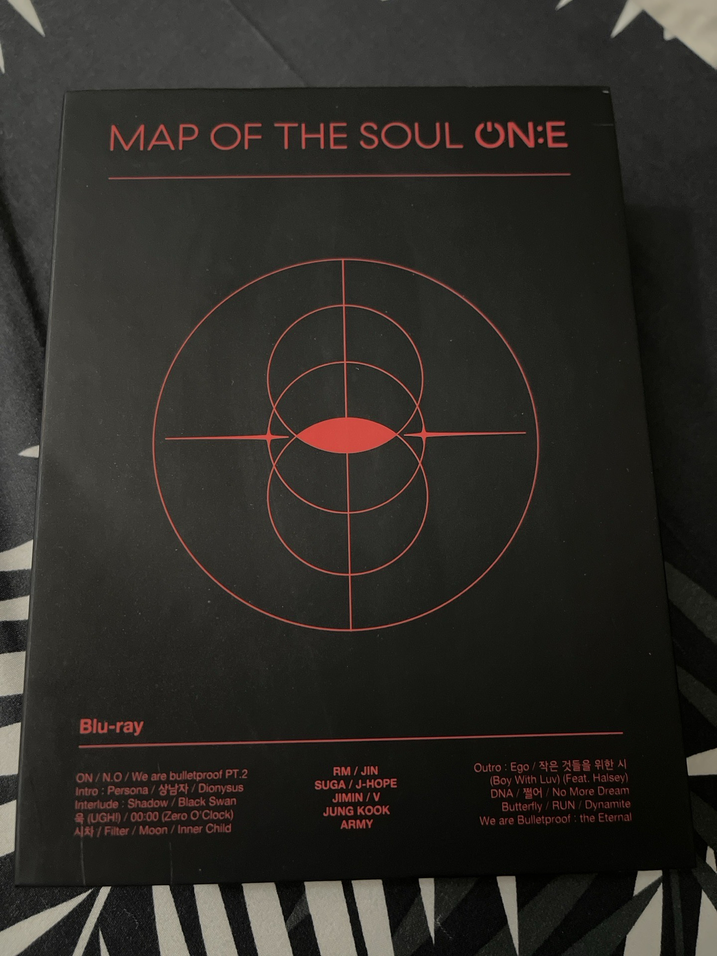 BTS Map of the soul ONE 藍光 DVD