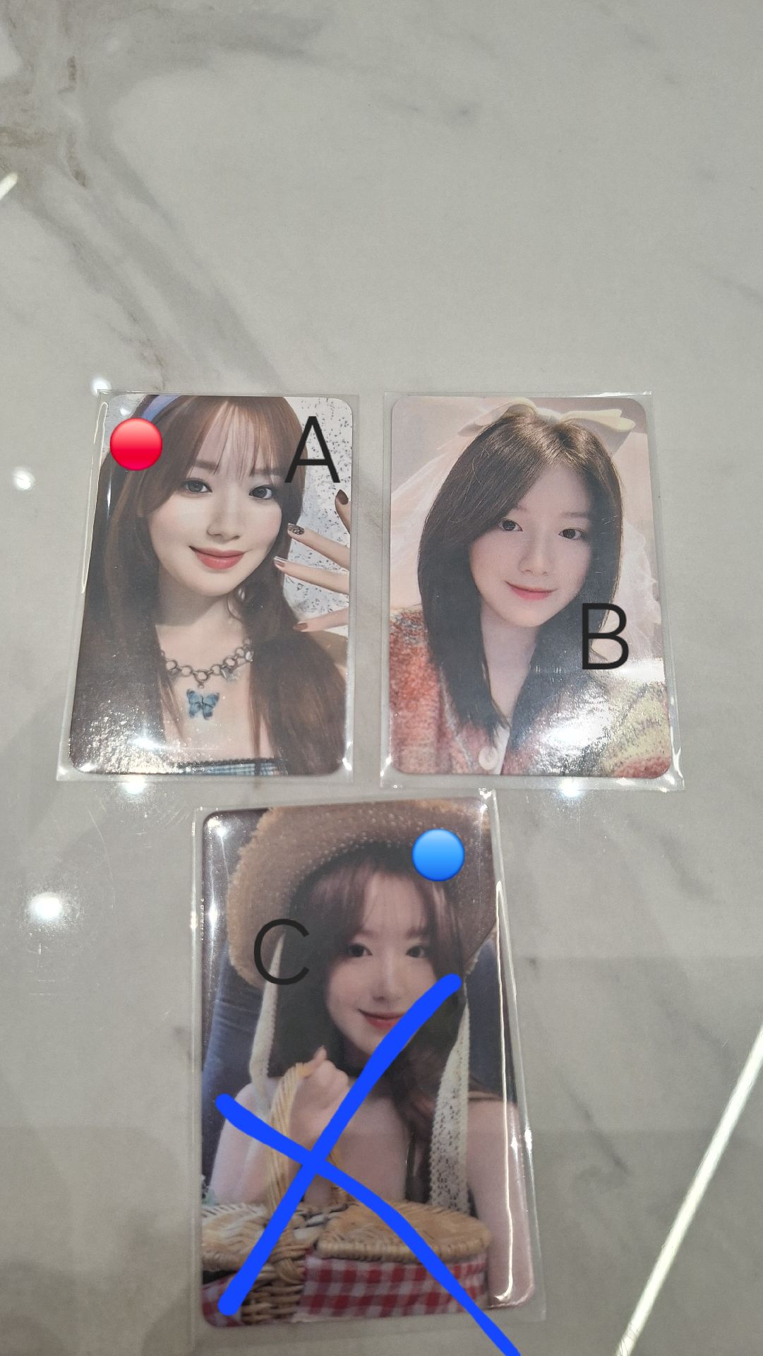 舒華小卡 🔵=韓背 🔴=中背