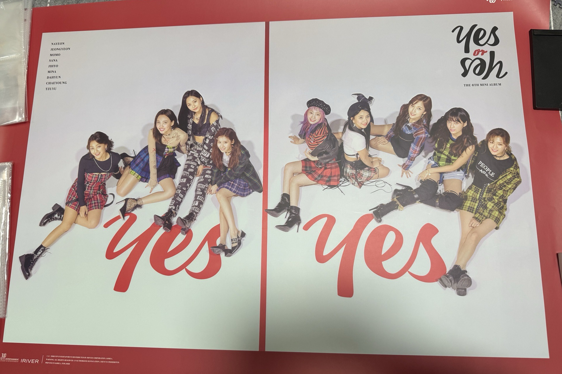 YES or YES（紅）