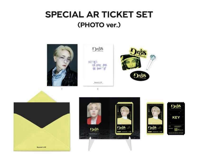 SHINee KEY 2021 KEYLAND BEYOND LIVE AR CARD