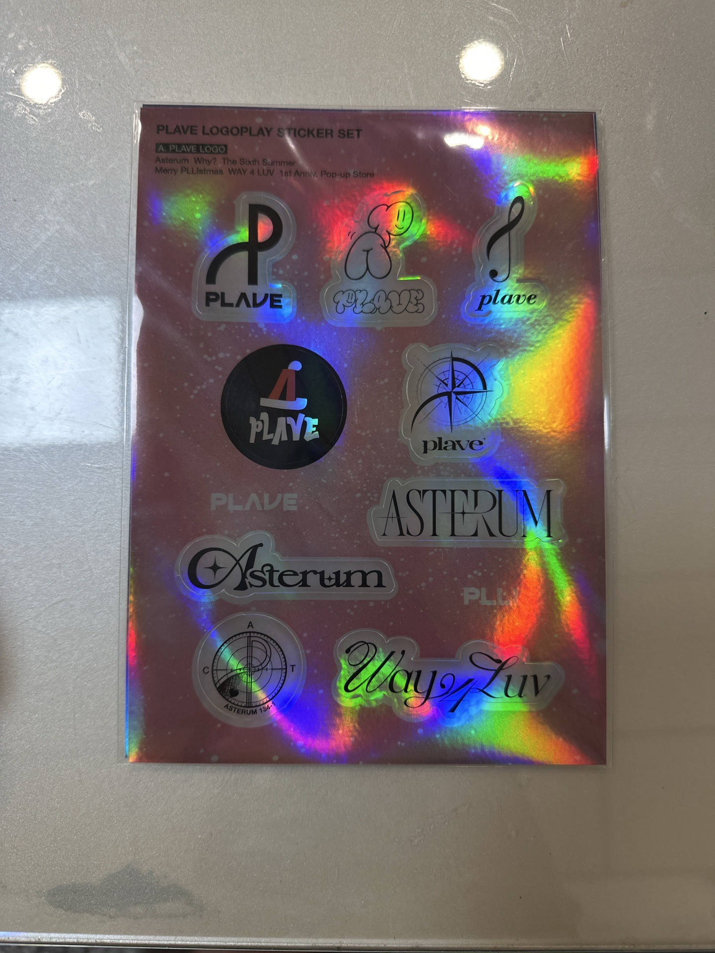 一週年快閃 貼紙