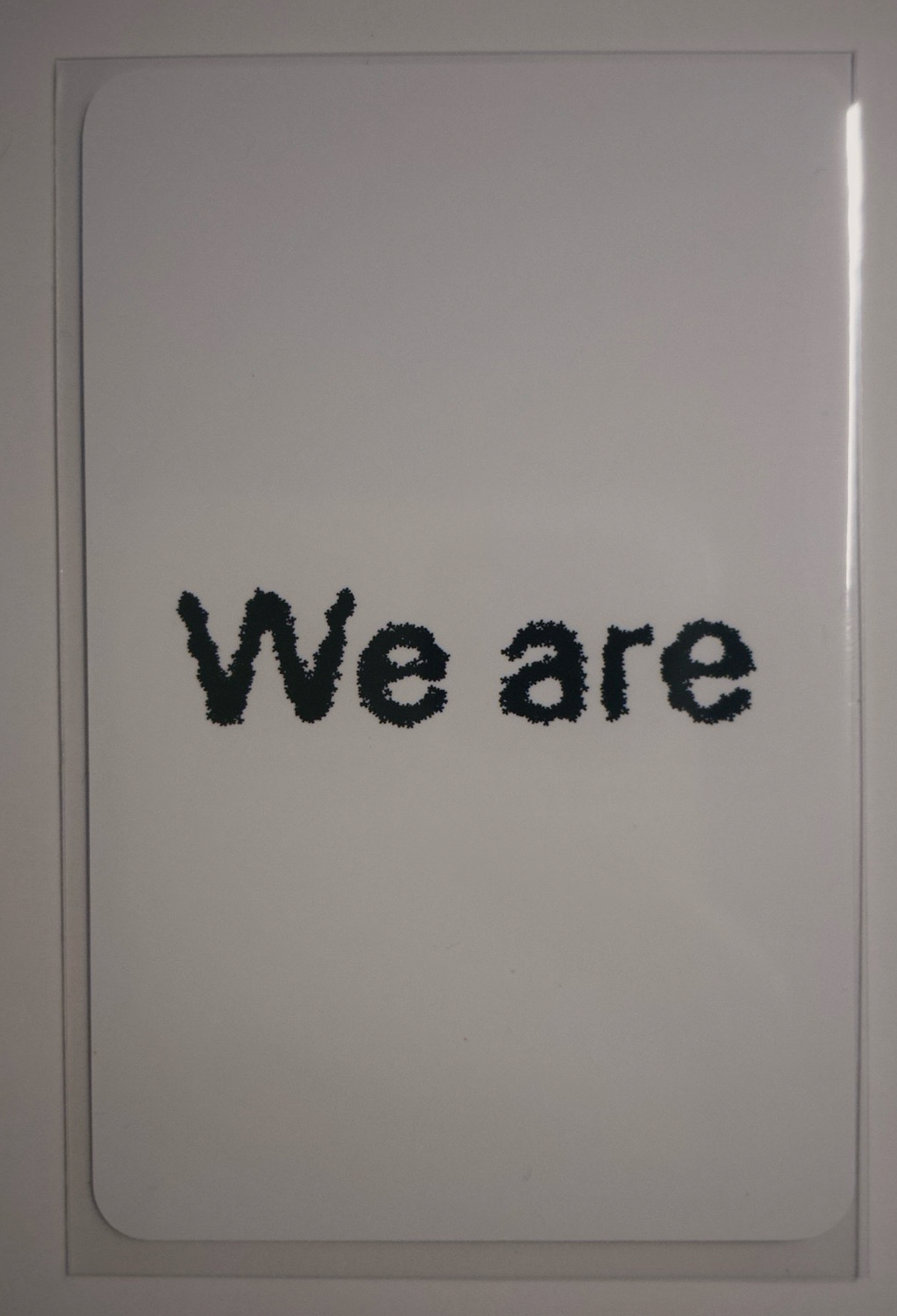 We are k4 2.0 簽售卡 哈利波特娟