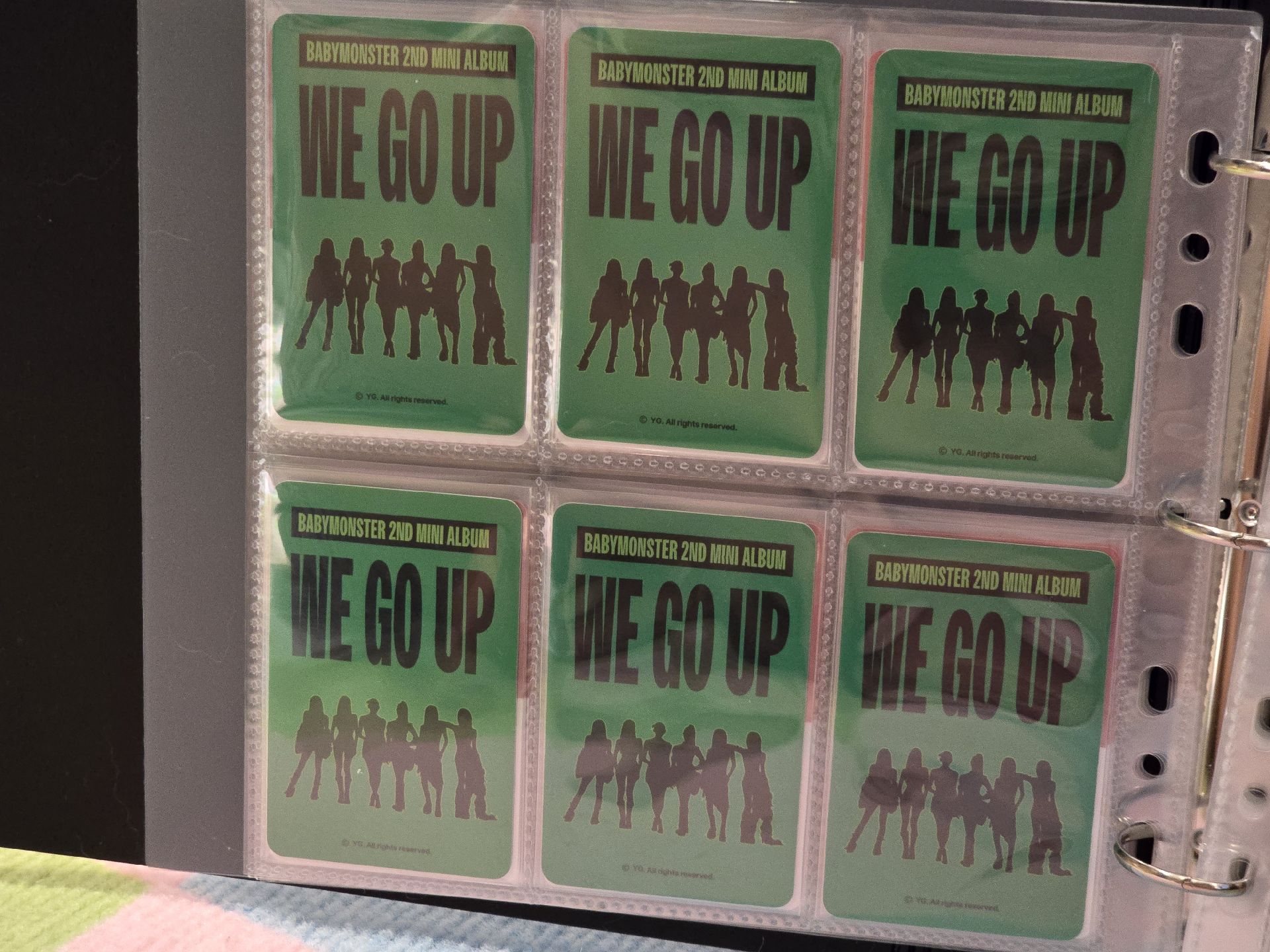 BABYMONSTER  WE GO UP 台北快閃 滿額卡