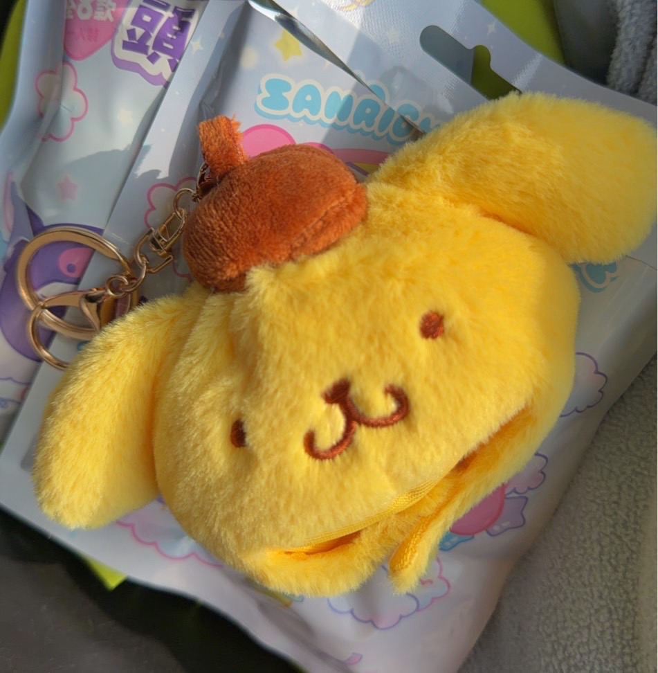 三麗鷗 布丁狗頭套吊飾