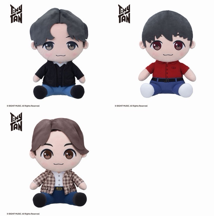 TinyTAN Dynamite 坐坐娃