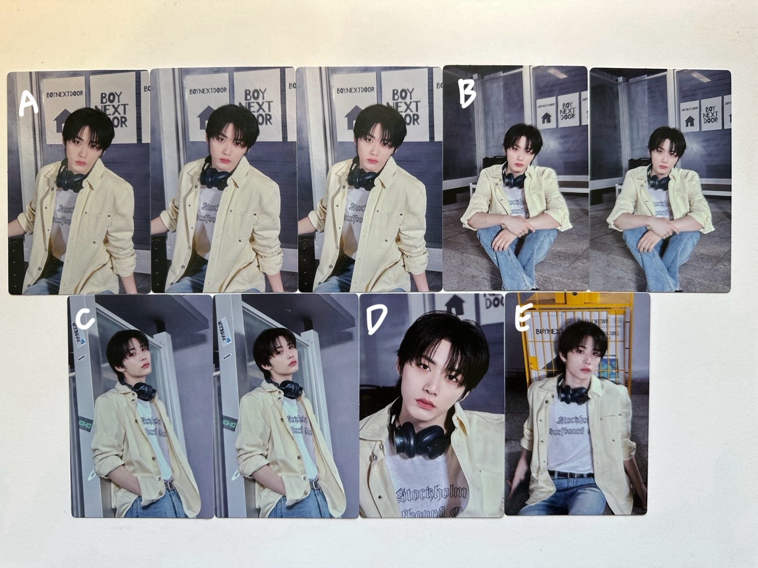 BND Knock On 仁川場 隨機卡包卡（全員都有）