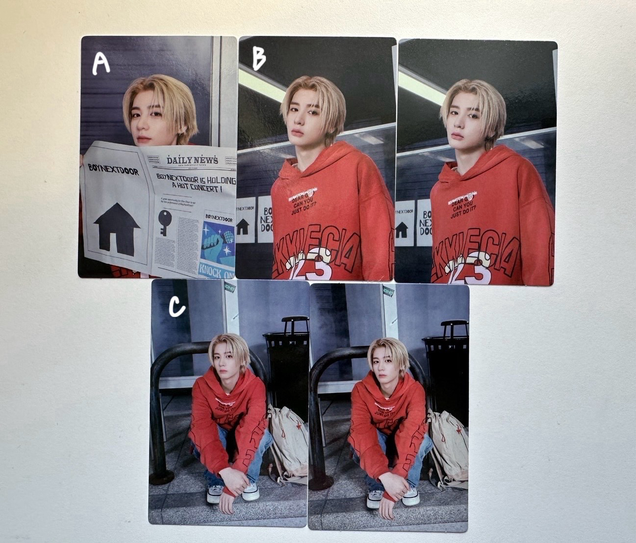 BND Knock On 仁川場 隨機卡包卡（全員都有）