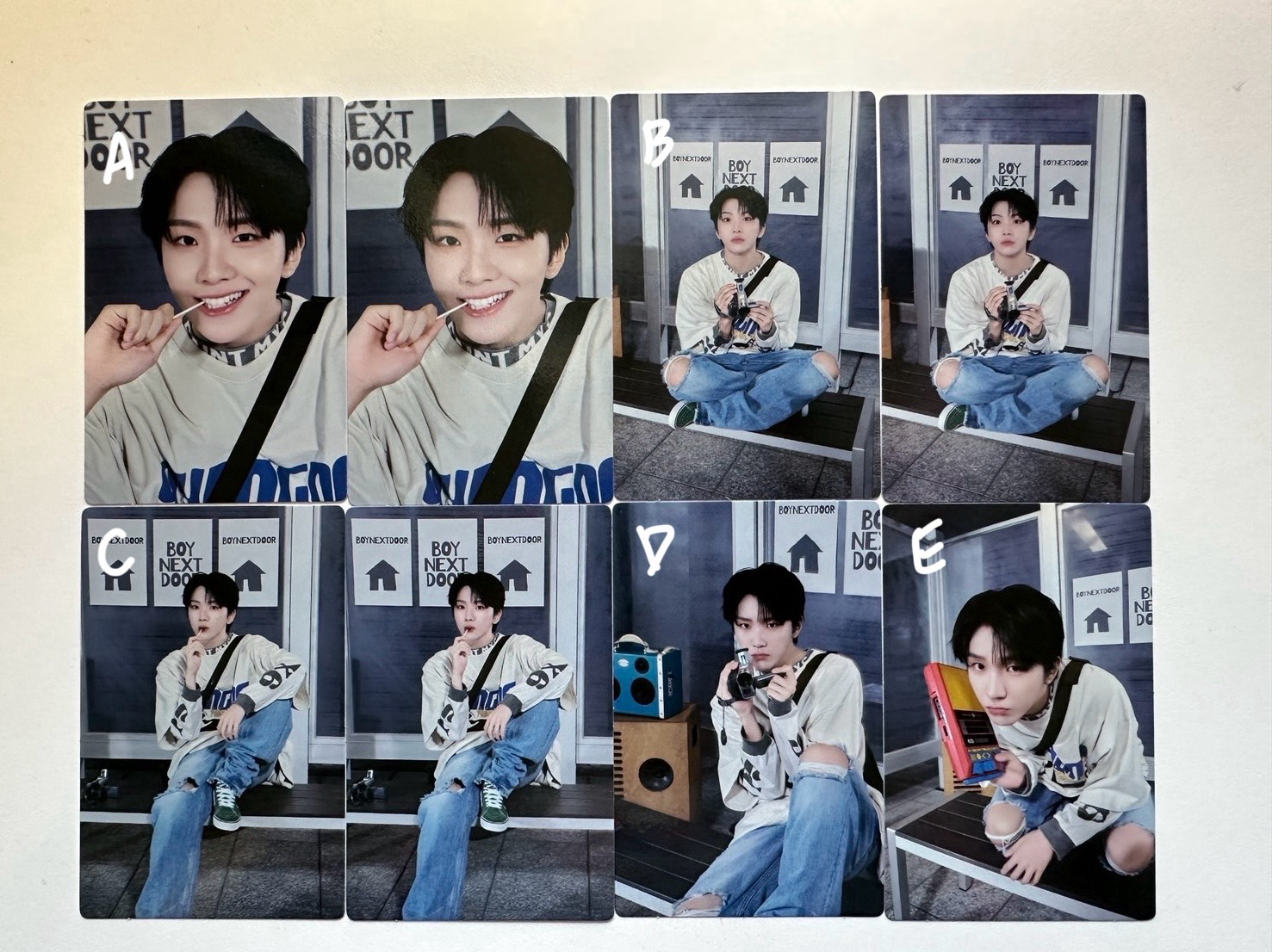 BND Knock On 仁川場 隨機卡包卡（全員都有）