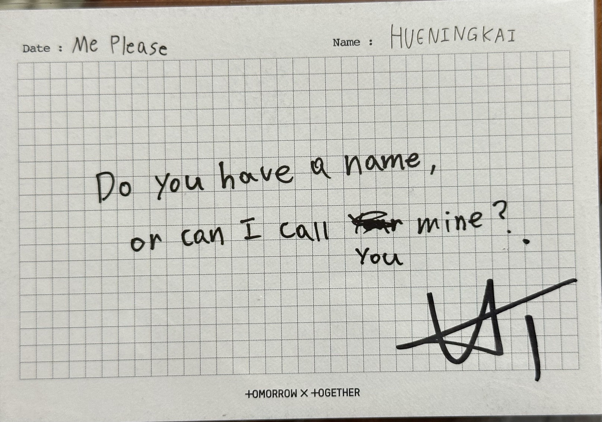 🪐迷七 休寧凱美專親簽