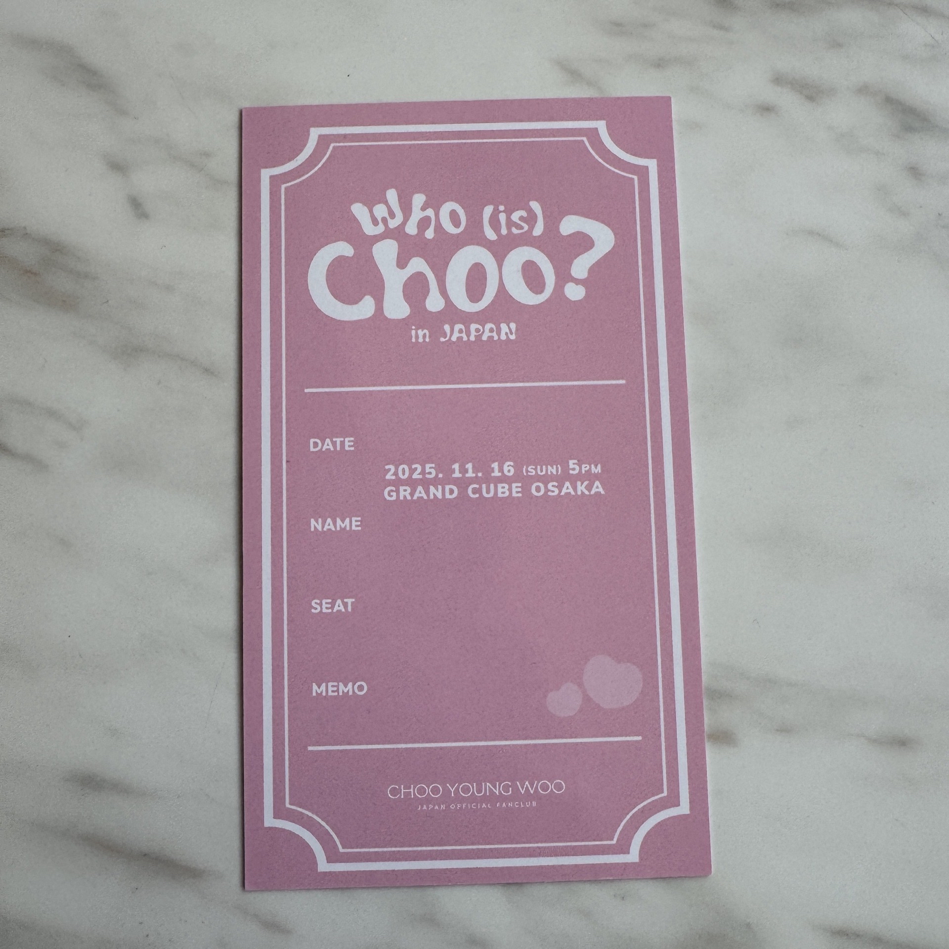 秋泳愚 日本見面會 大阪卡