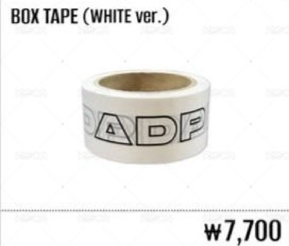 ADP封箱膠帶 黑 白