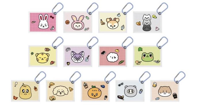 Miniteen 圓佑 pvc 收納包