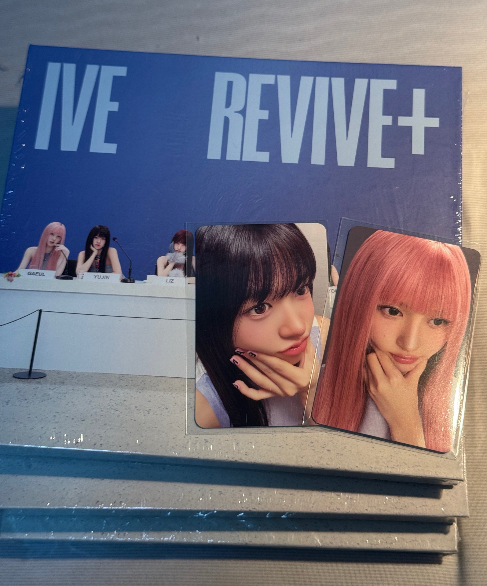 ive 捏臉特典、未拆專