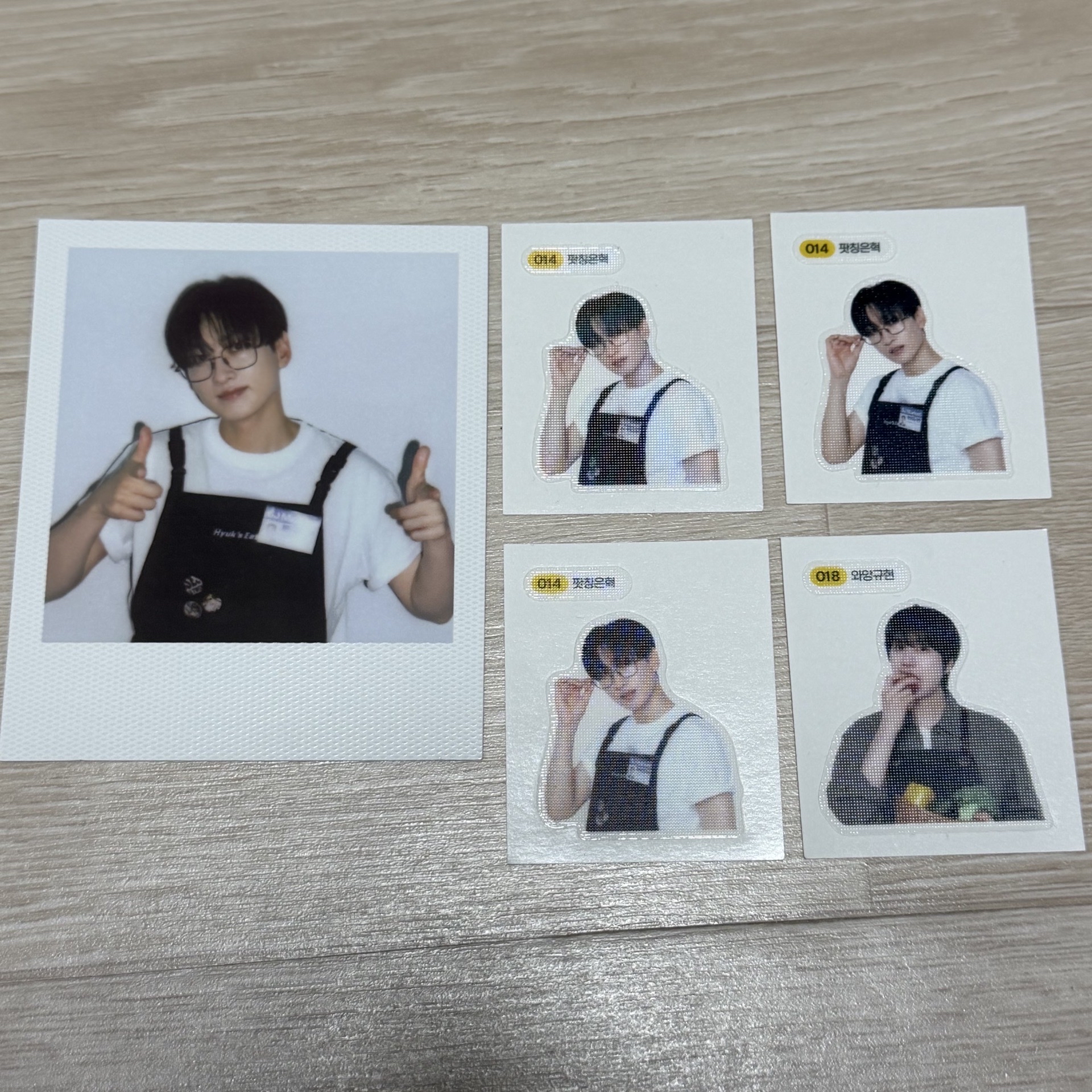 超市滿額拍立得 銀赫 +隨機貼紙