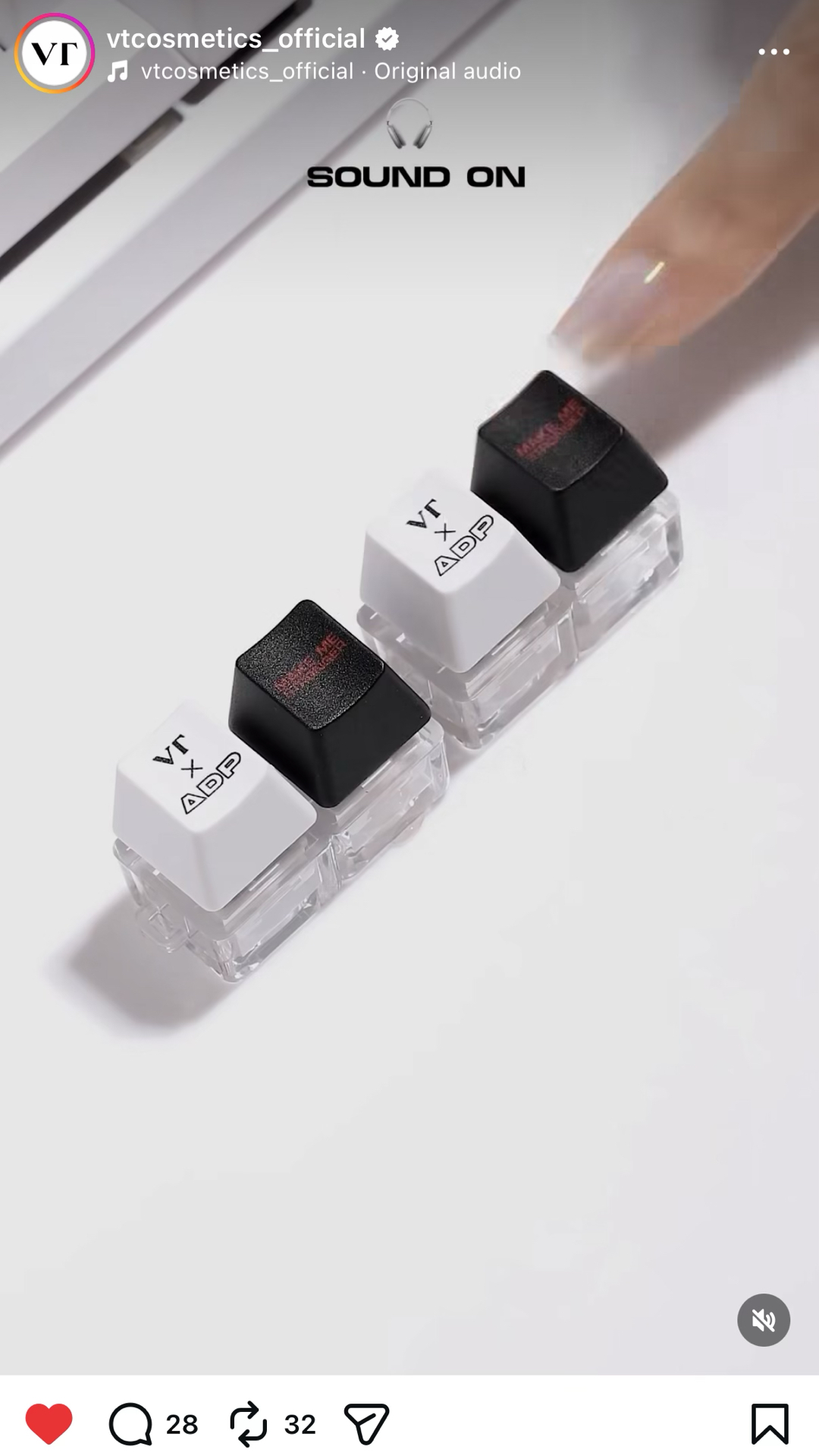 ADP VT 代言 鍵帽吊飾 OLIVE YOUNG